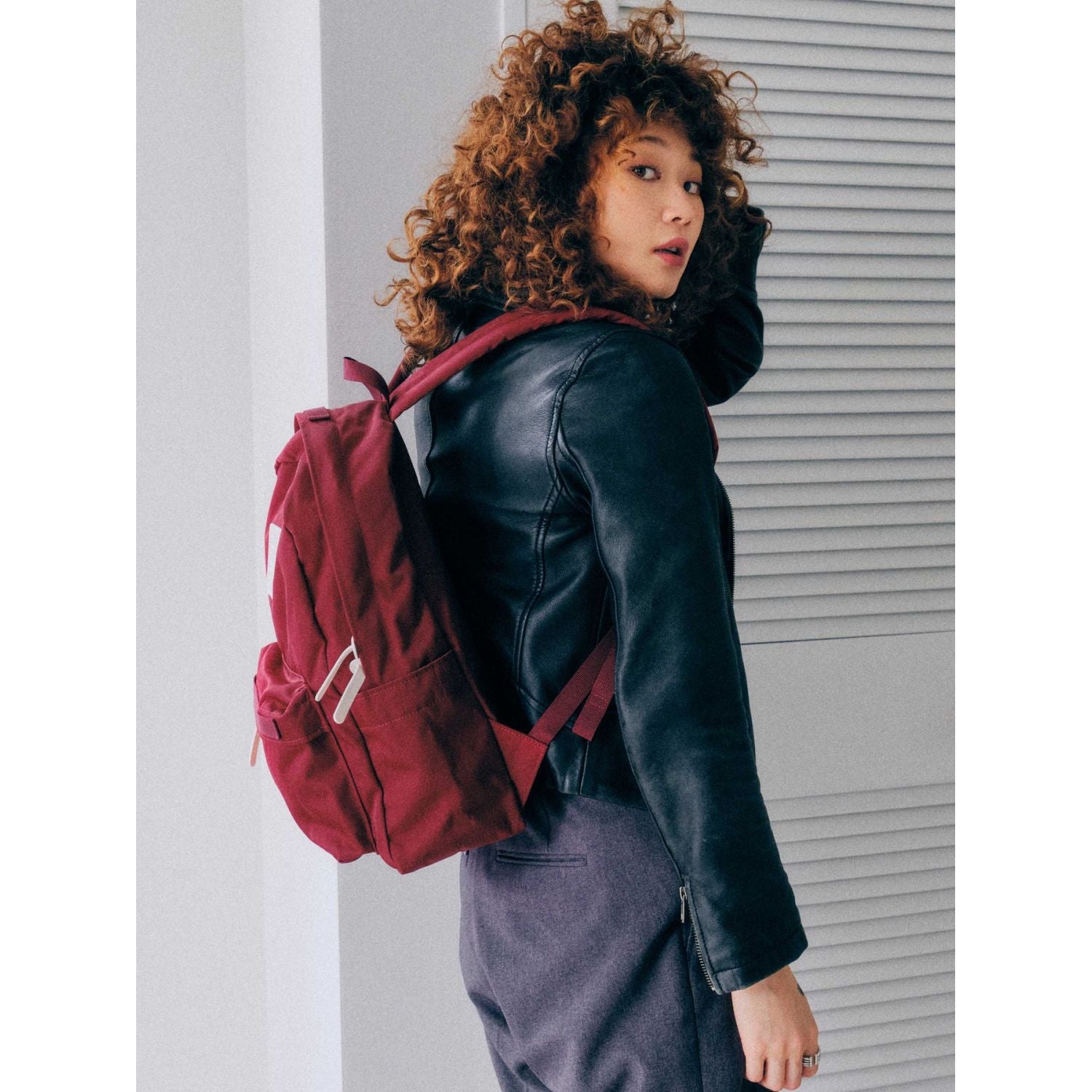 Cilocala Regular Backpack Middle (Azuki)