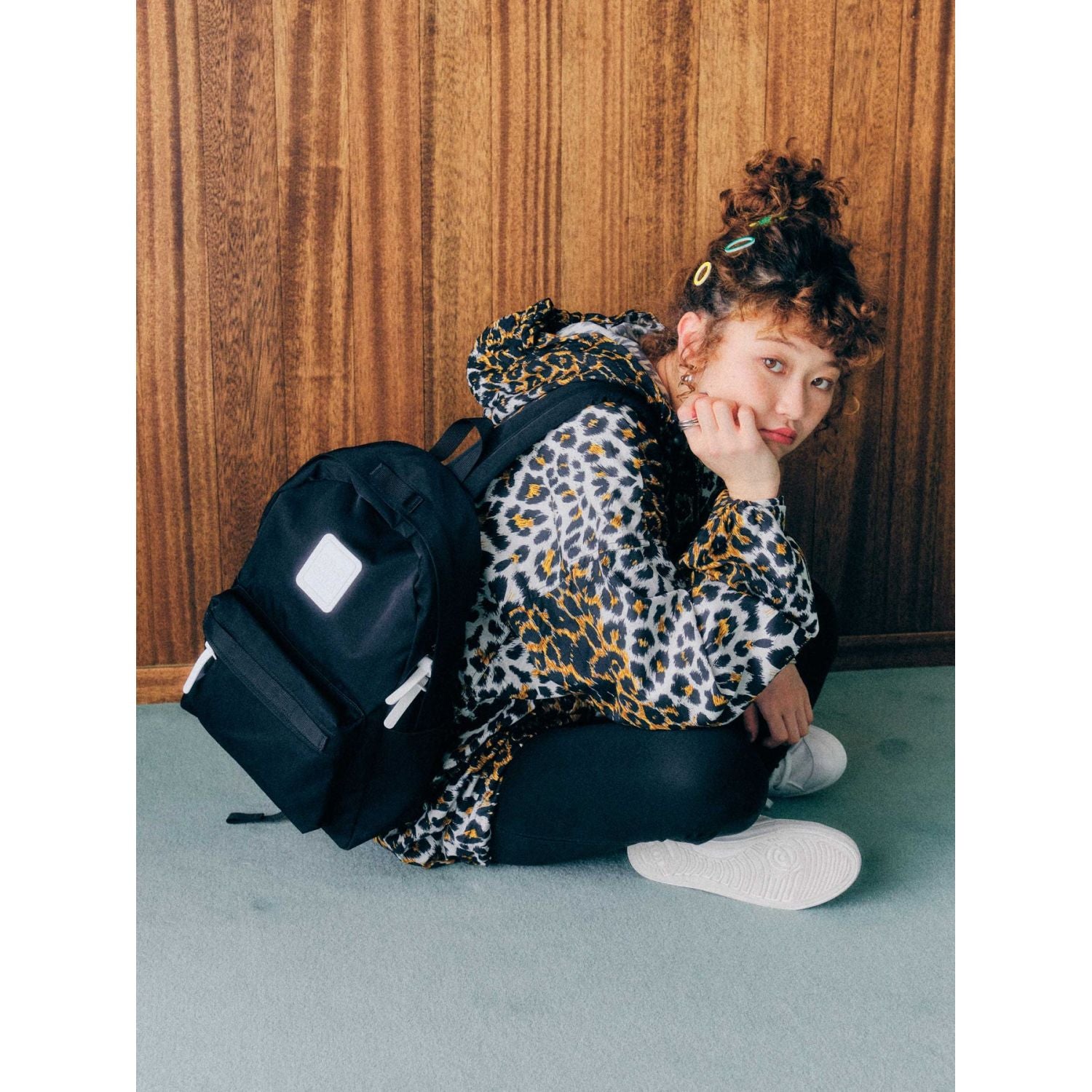 Cilocala Regular Backpack Middle (Black)