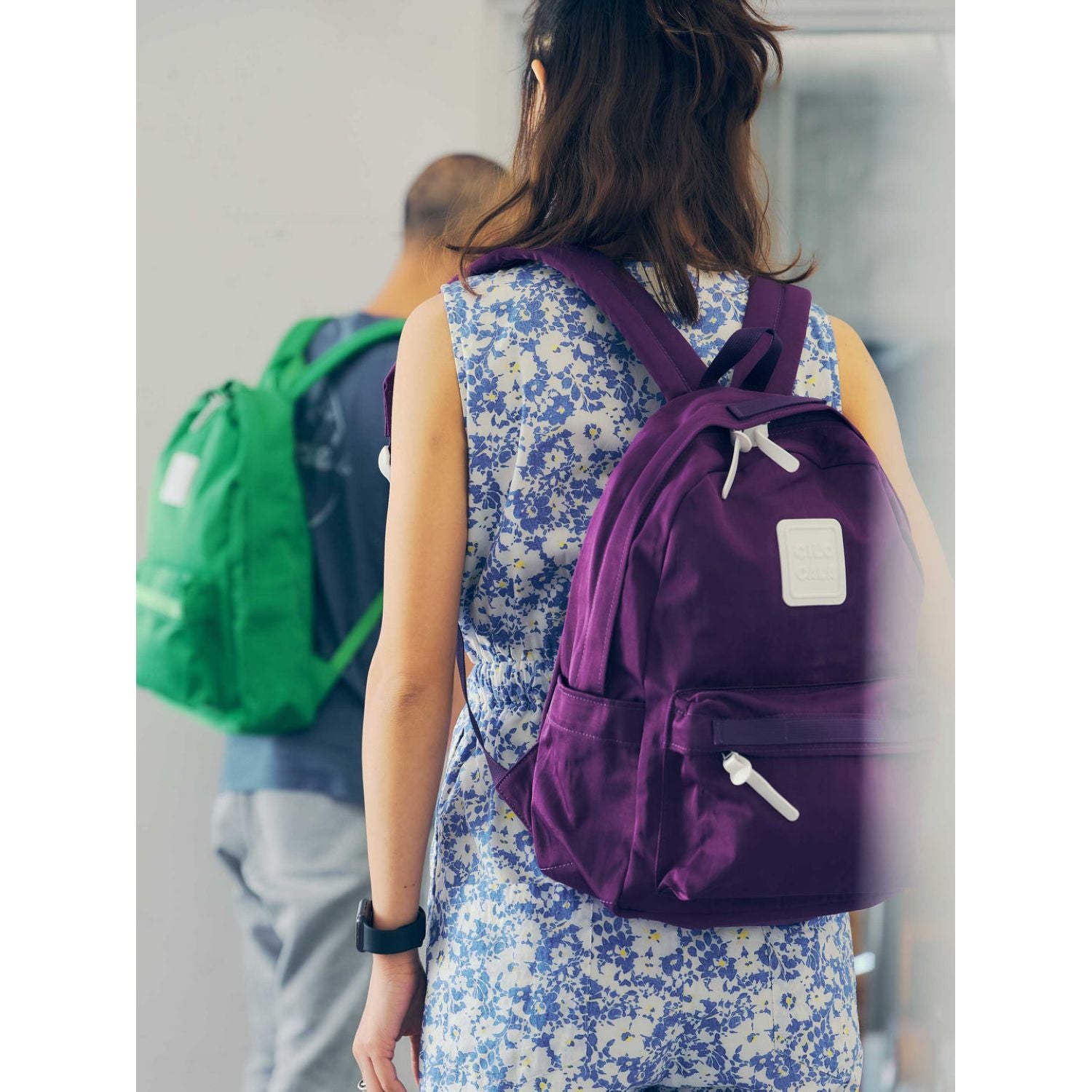 Cilocala Regular Backpack Middle (Grape)
