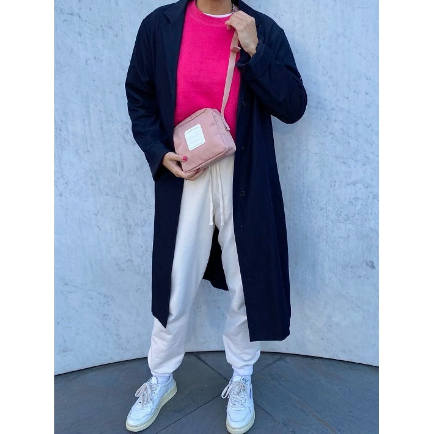 Cilocala Regular Mashikaku Shoulder Bag (Guava)