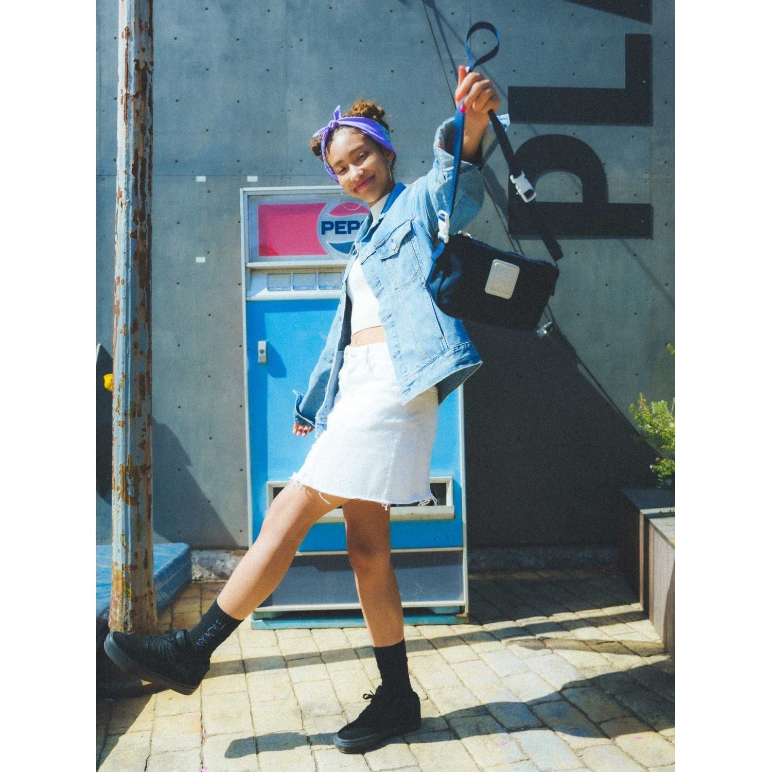 Cilocala Regular Shin-Yoko Shoulder Bag (Sailor)