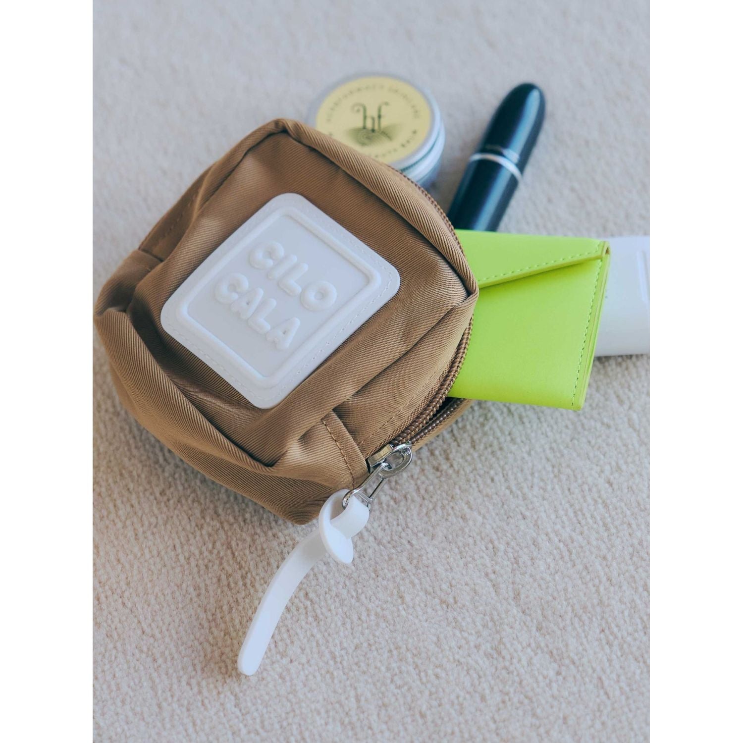 Cilocala Regular Tiny Pouch Shikaku (Guava)