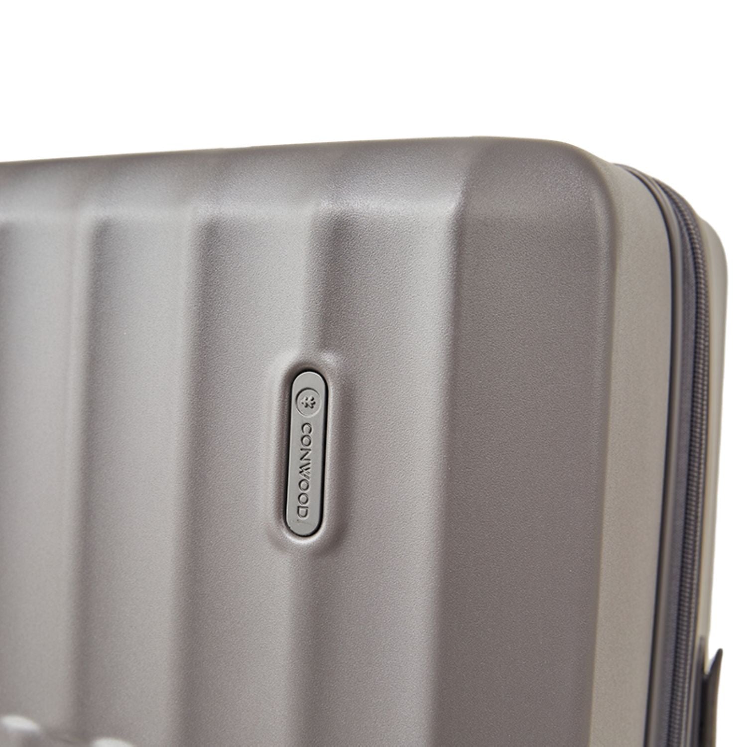Conwood Spacelite Polycarbonate Expandable 20" Carry On Luggage - Dark Grey