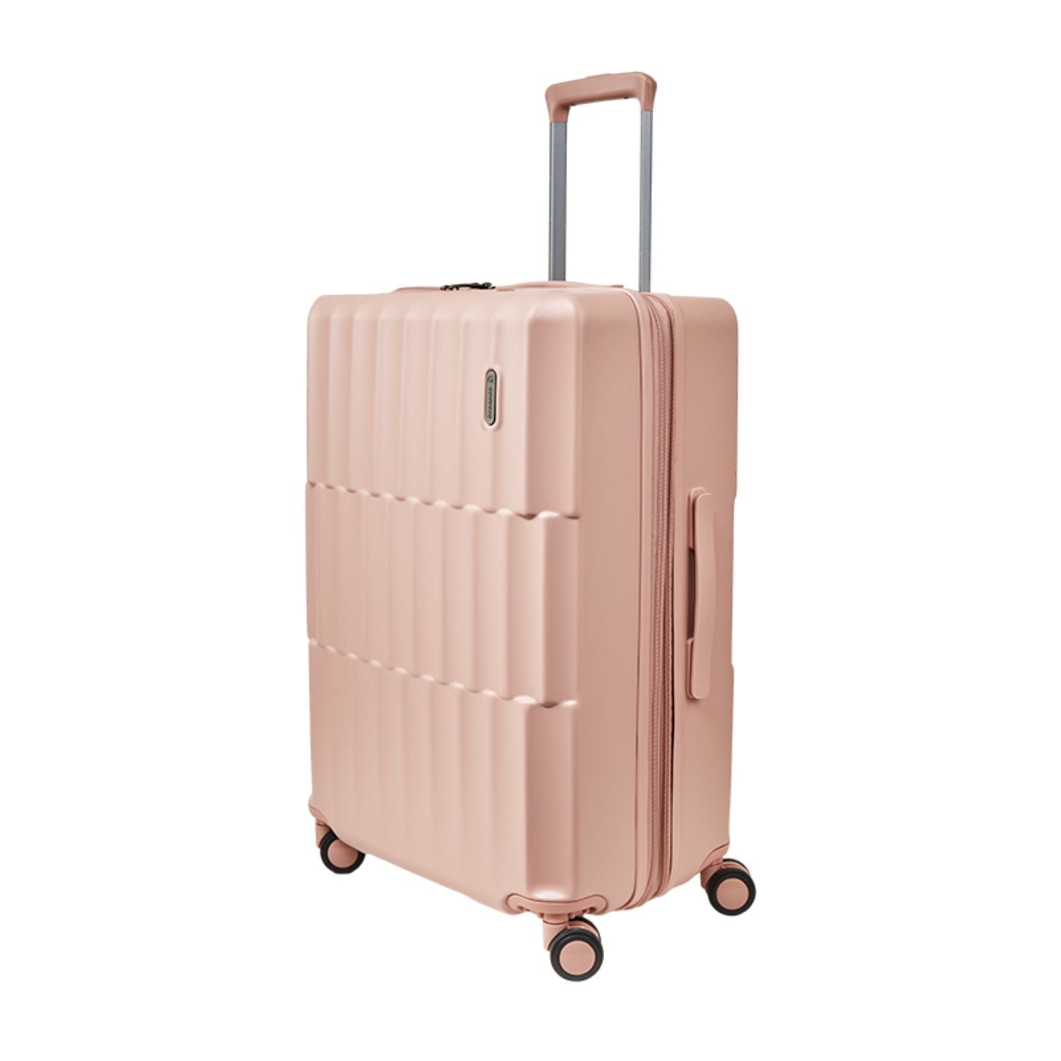 Conwood Spacelite Polycarbonate Expandable 28" Large Luggage - Light Pink