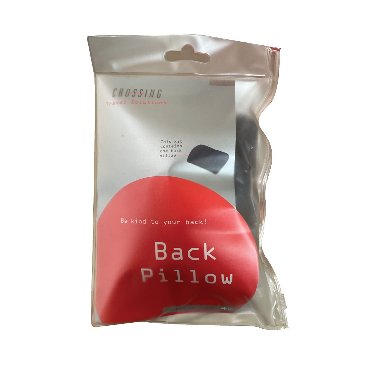 Crossing Back Pillow - Dark Blue