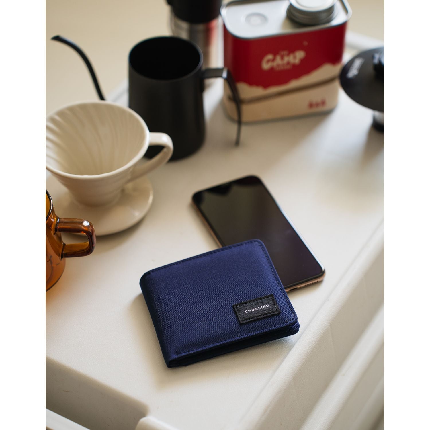Crossing Bifold Wallet RFID - Navy