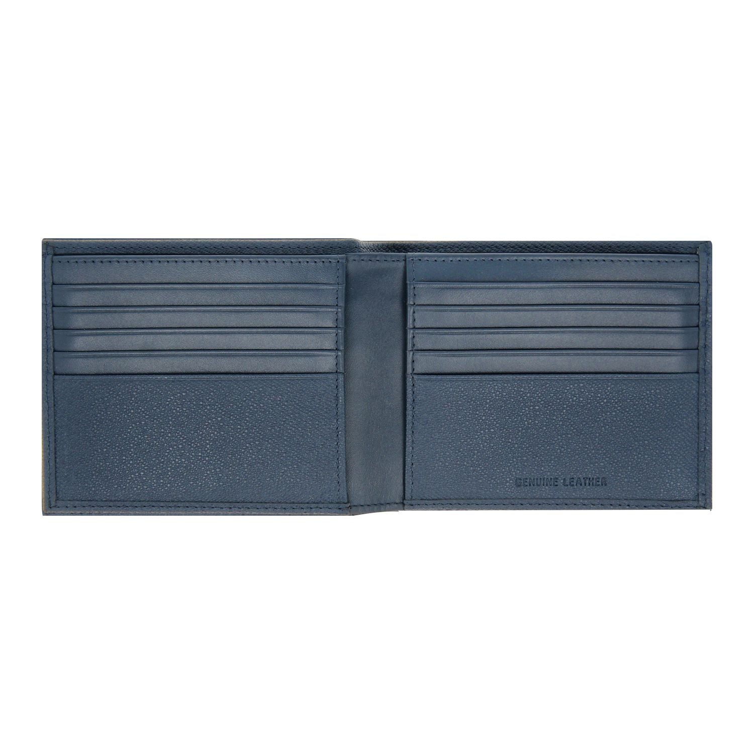 Crossing Elite Bi-fold Leather Wallet [18 Card Slots] RFID - Jeans