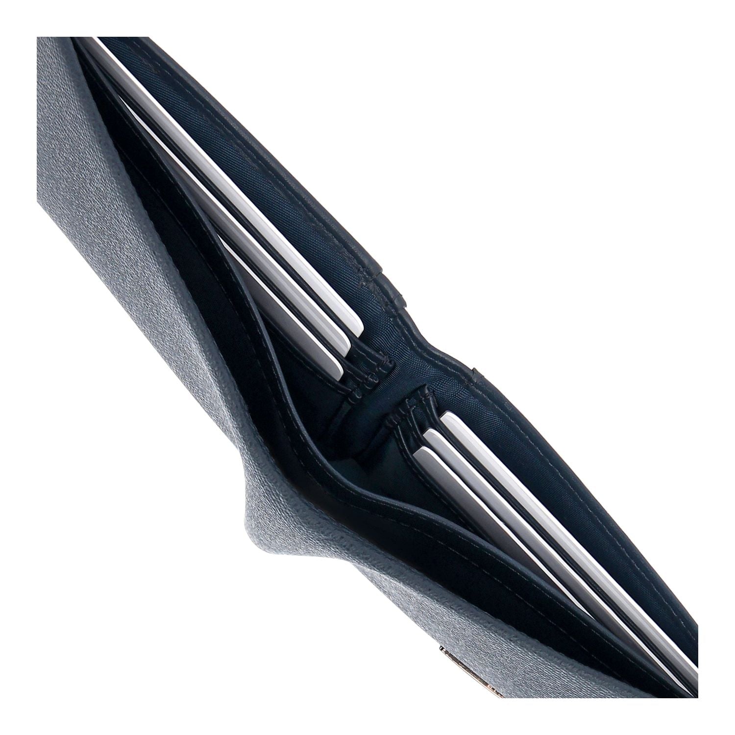 Crossing Elite Bi-fold Leather Wallet [18 Card Slots] RFID - Jeans