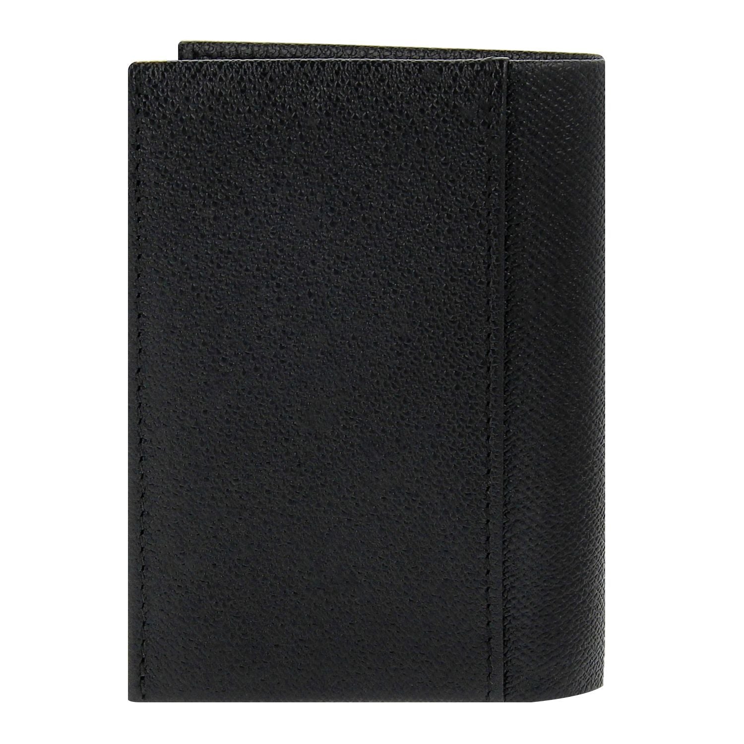 Crossing Elite Short Leather Wallet With Coin Pouch RFID - Black