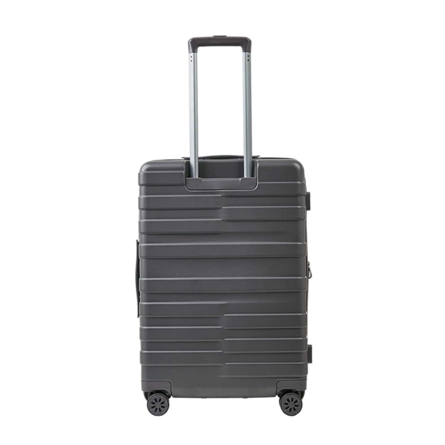 Crossing Groov Pc Trunk 20" Carry On Luggage With Front Access Opening - Dark Grey