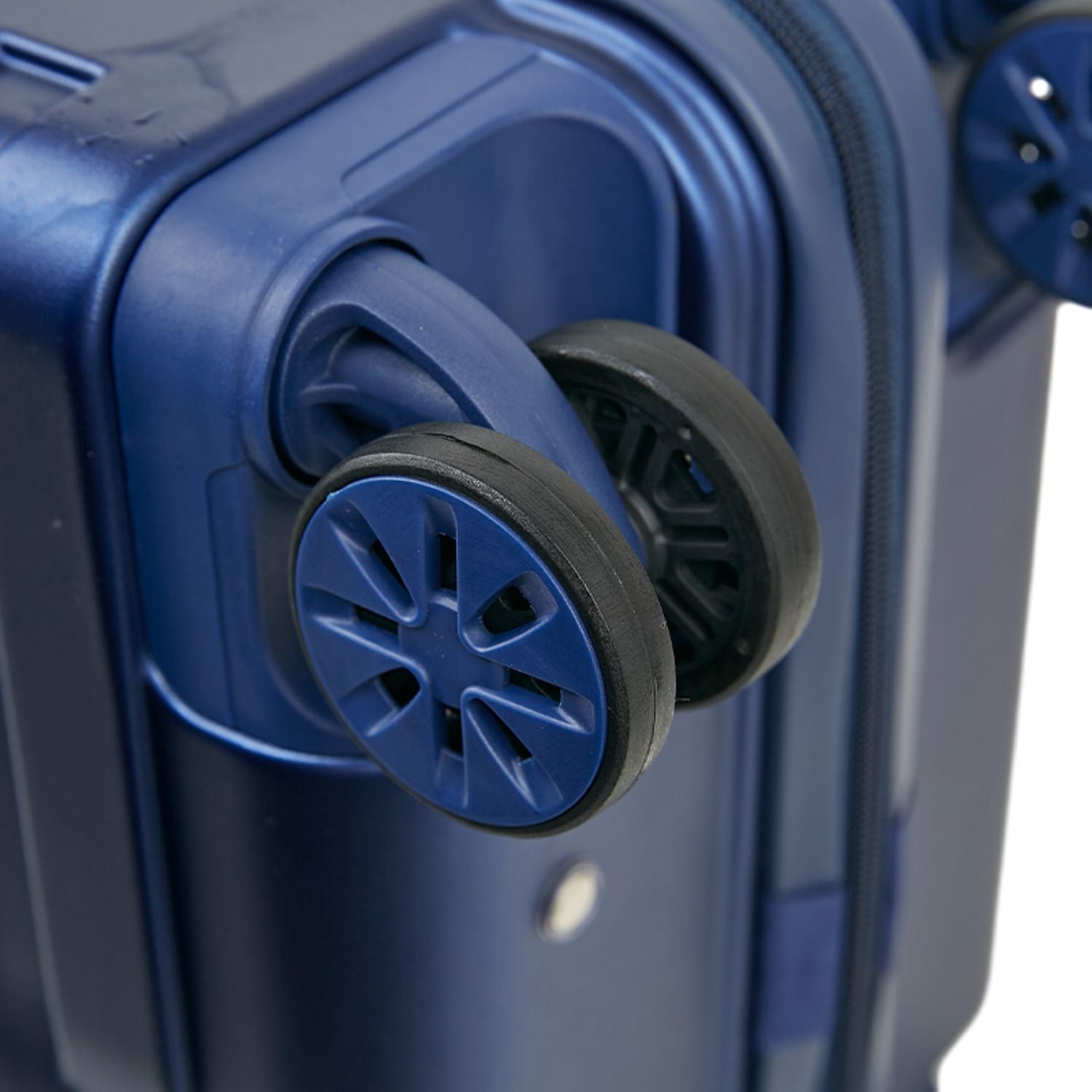 Crossing Groov Pc Trunk 20" Carry On Luggage With Front Access Opening - Stone Blue