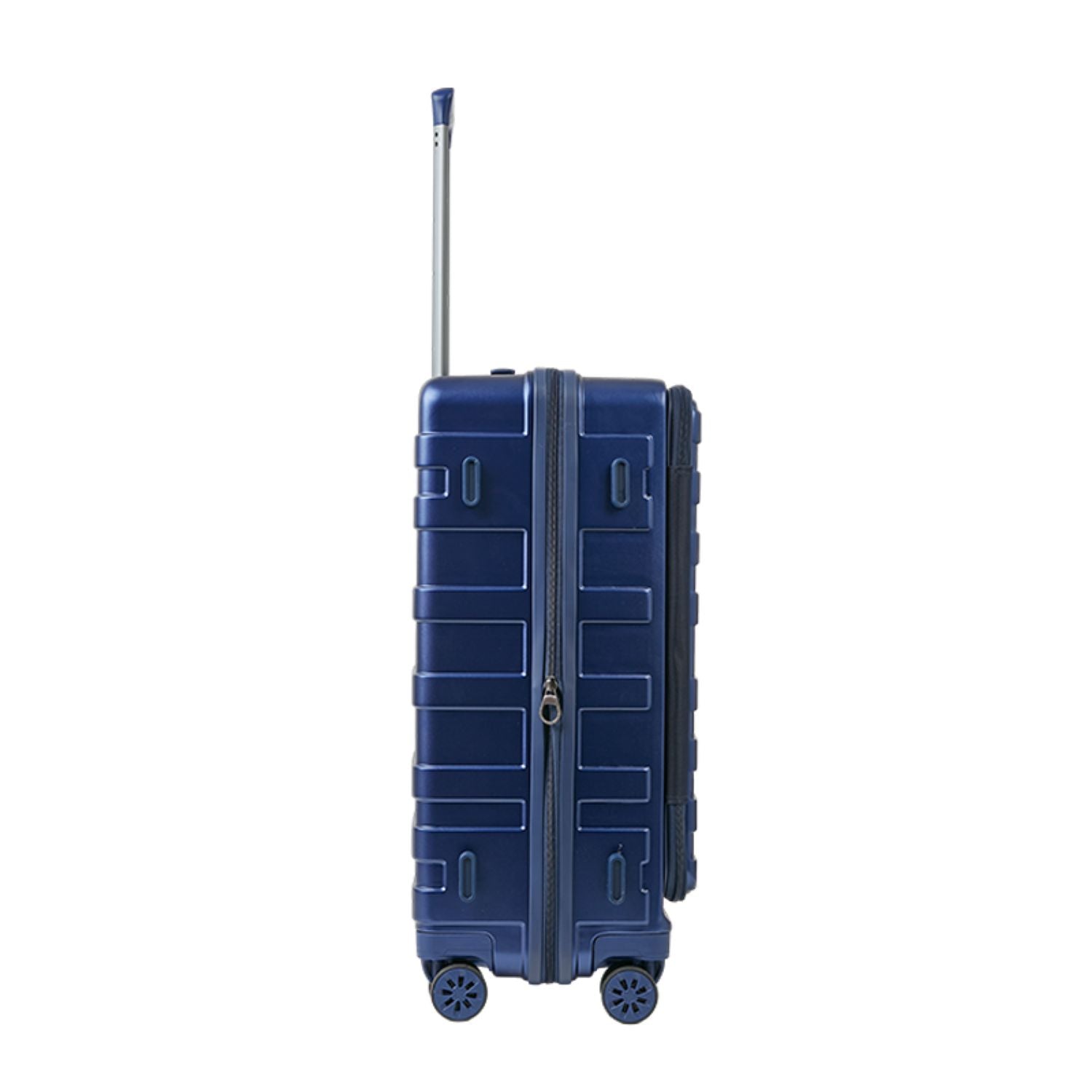 Crossing Groov Pc Trunk 24" Medium Luggage With Front Access Opening - Stone Blue