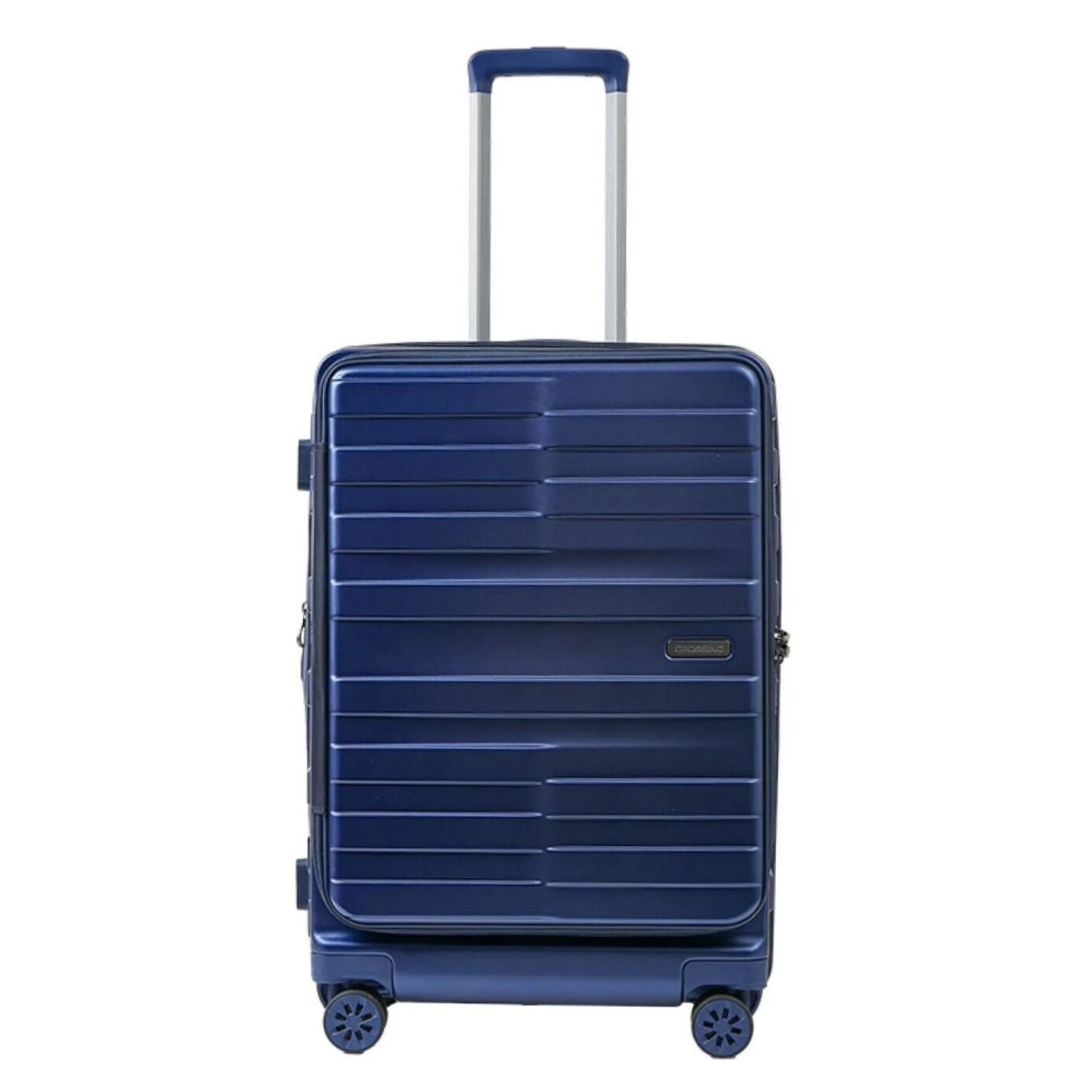 Crossing Groov Pc Trunk 24" Medium Luggage With Front Access Opening - Stone Blue