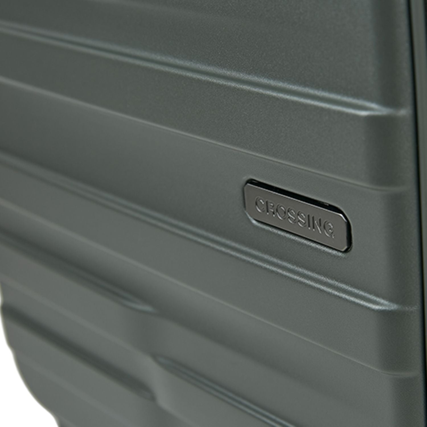 Crossing Groov Pc Trunk 28" Large Luggage With Front Access Opening - Army Green