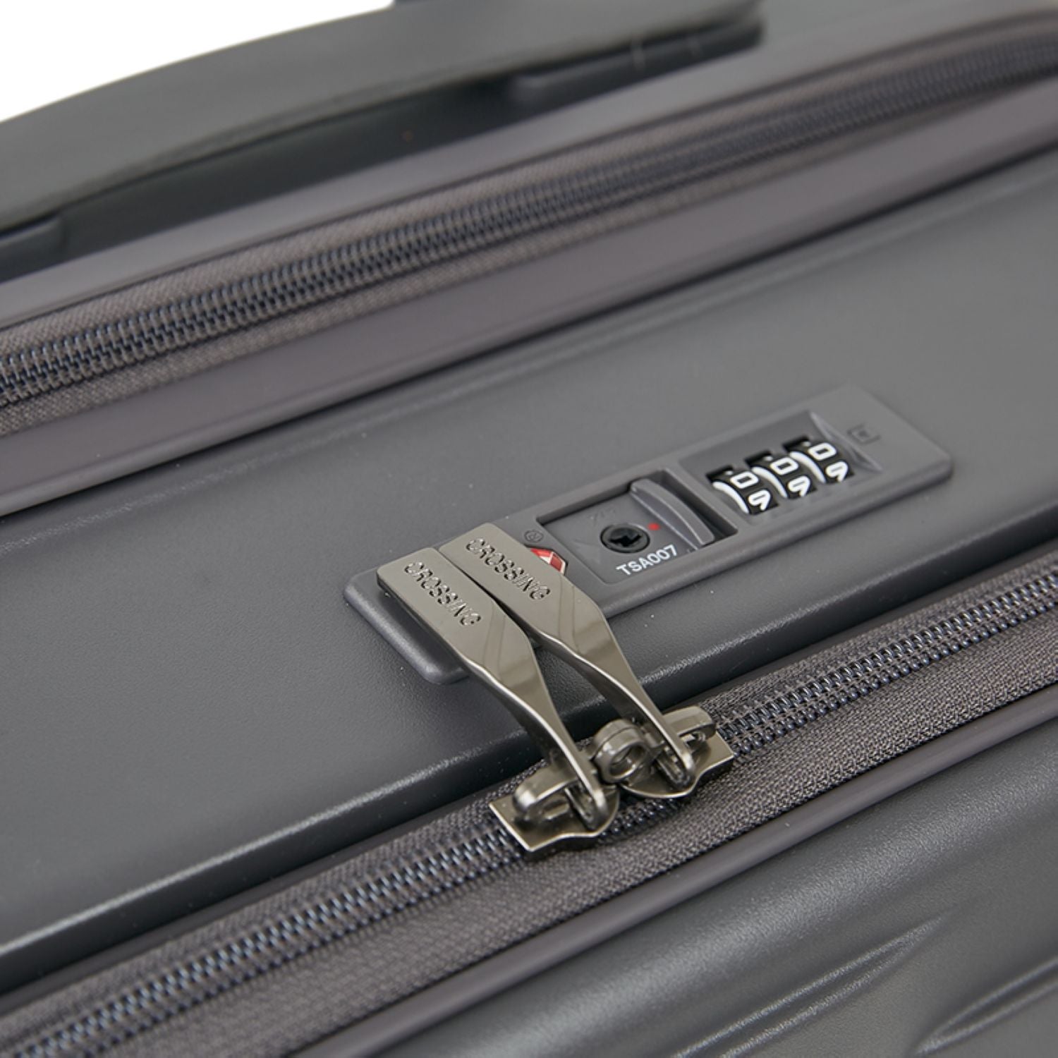 Crossing Groov Pc Trunk 28" Large Luggage With Front Access Opening - Dark Grey