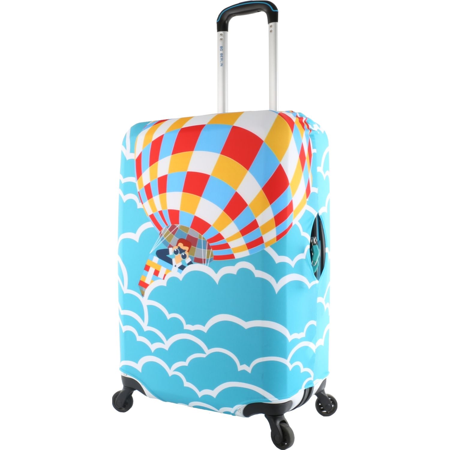 Crossing Luggage Cover Large -  Hot Air Balloon (26"-28")