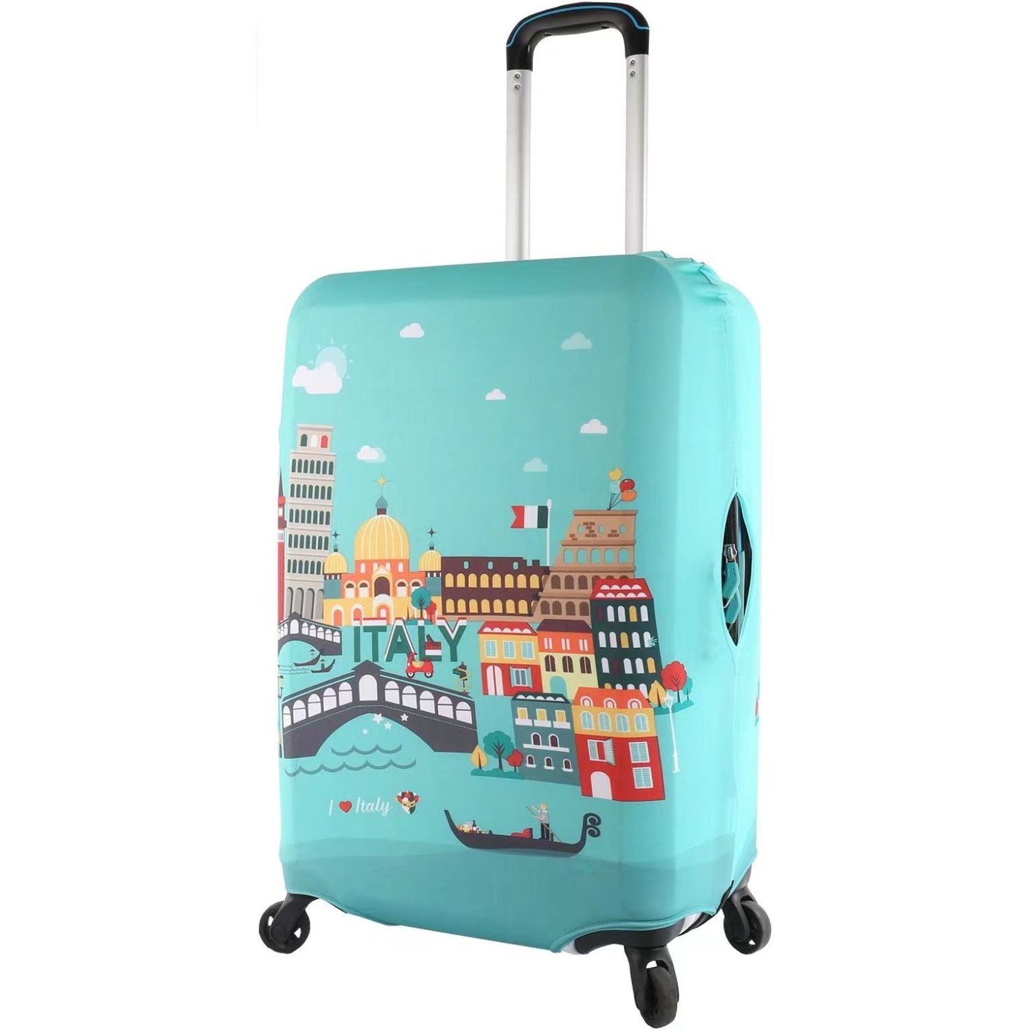 Crossing Luggage Cover Large -  Italy (26"-28")