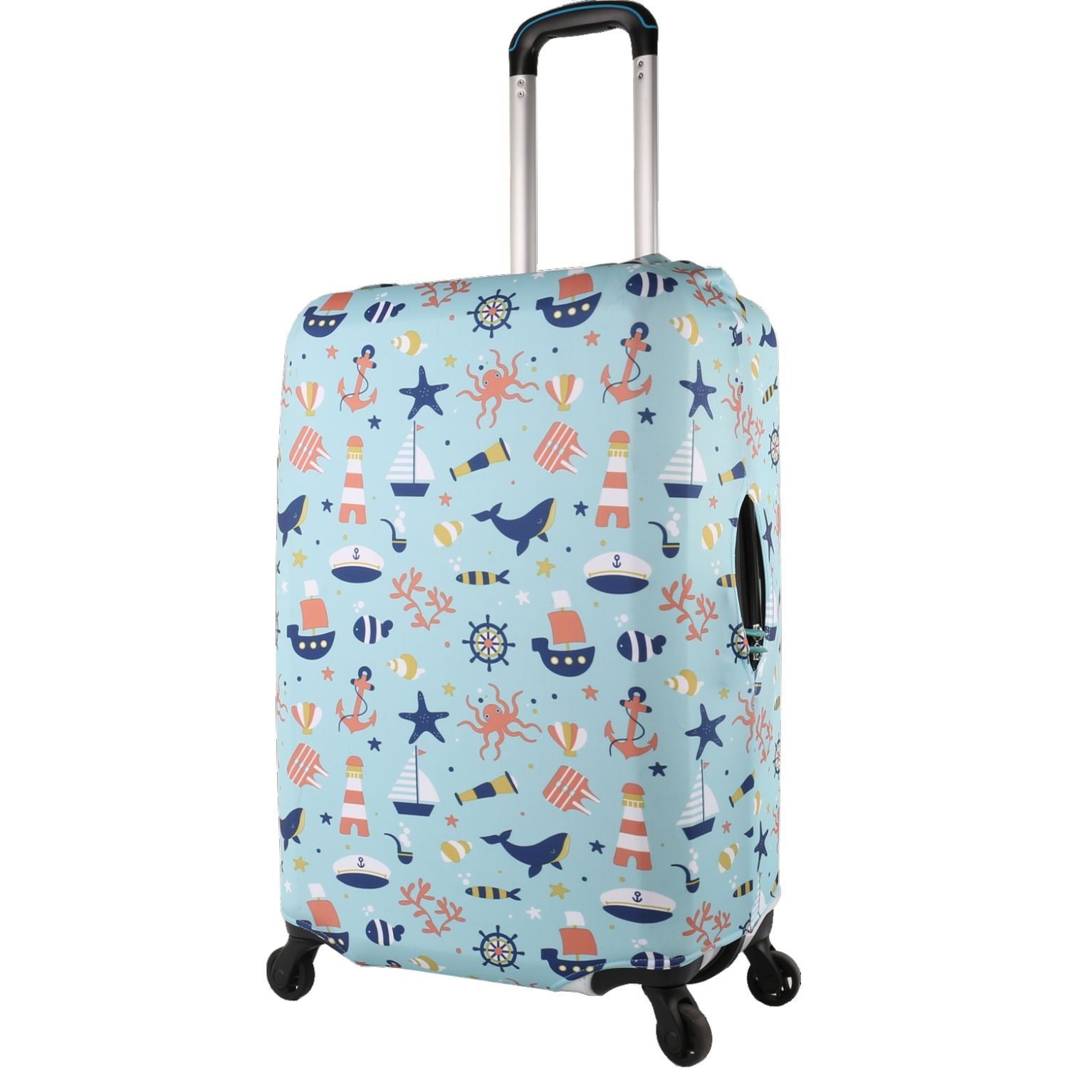 Crossing Luggage Cover Medium -Marine (23"-25")