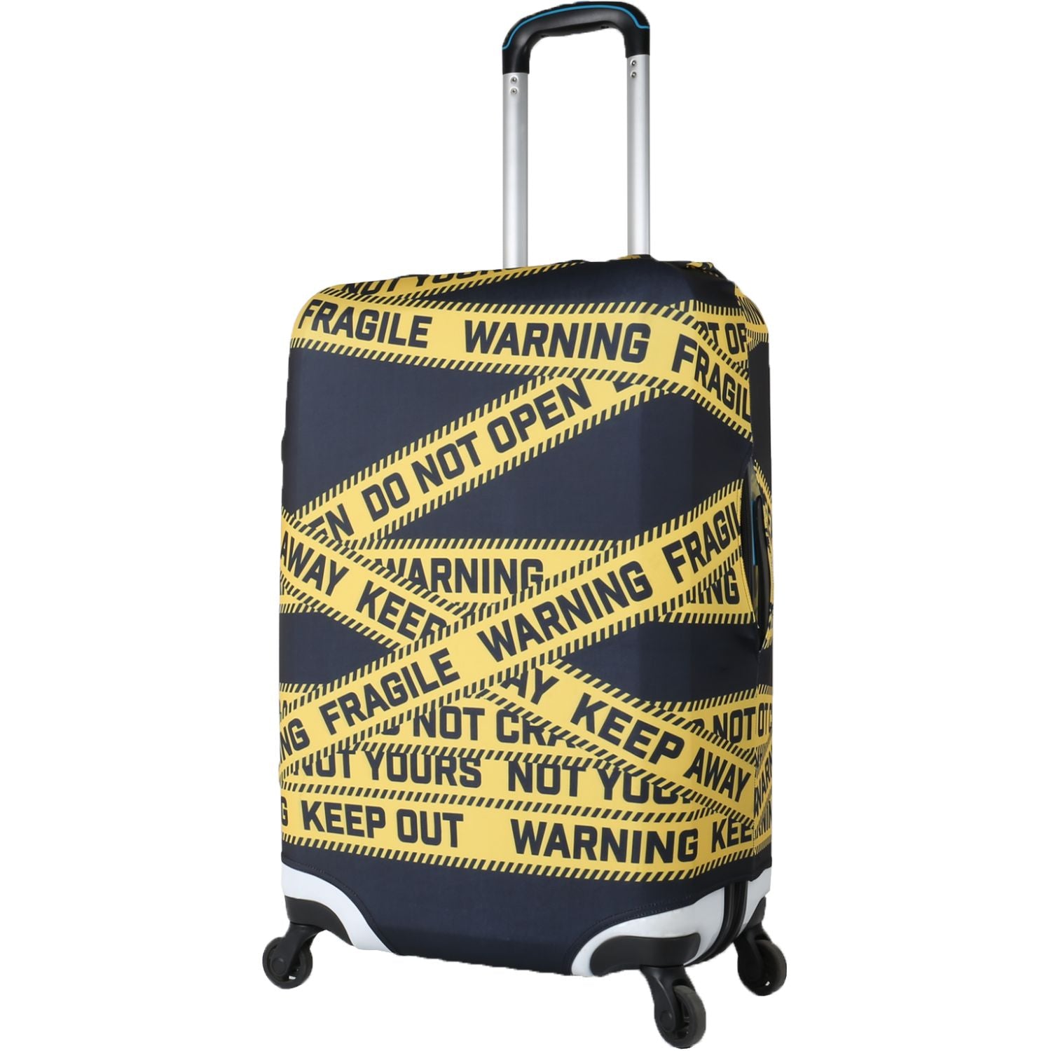 Crossing Luggage Cover Small V3 (18"- 21") - Caution Tapes