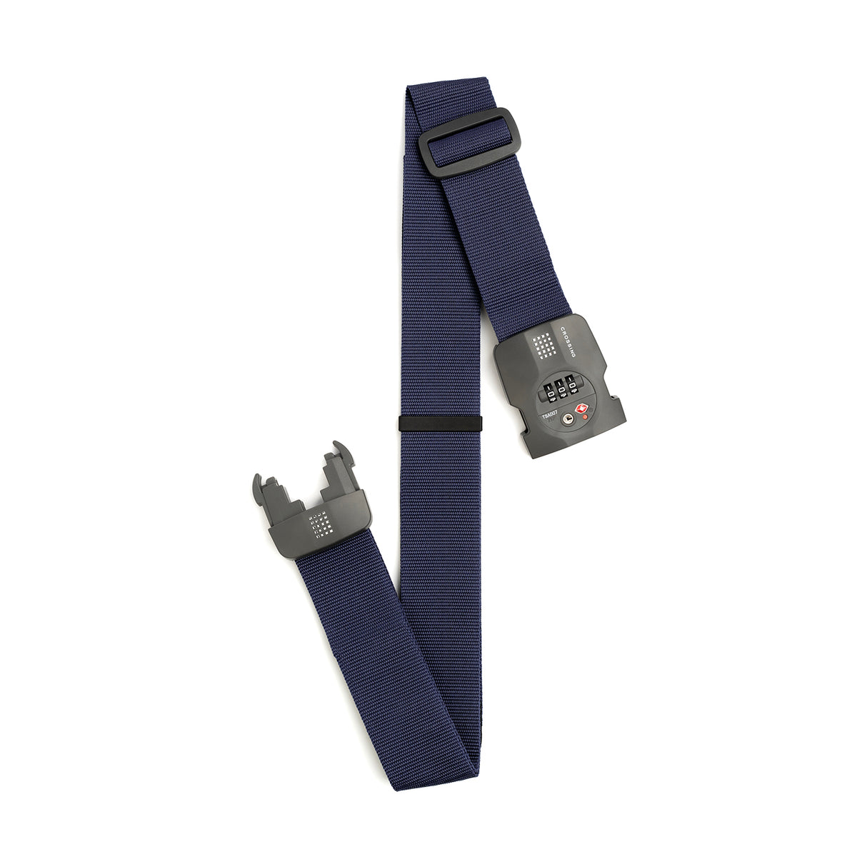 Crossing Luggage Strap With 3 Dial TSA Lock - Navy – The Planet Traveller