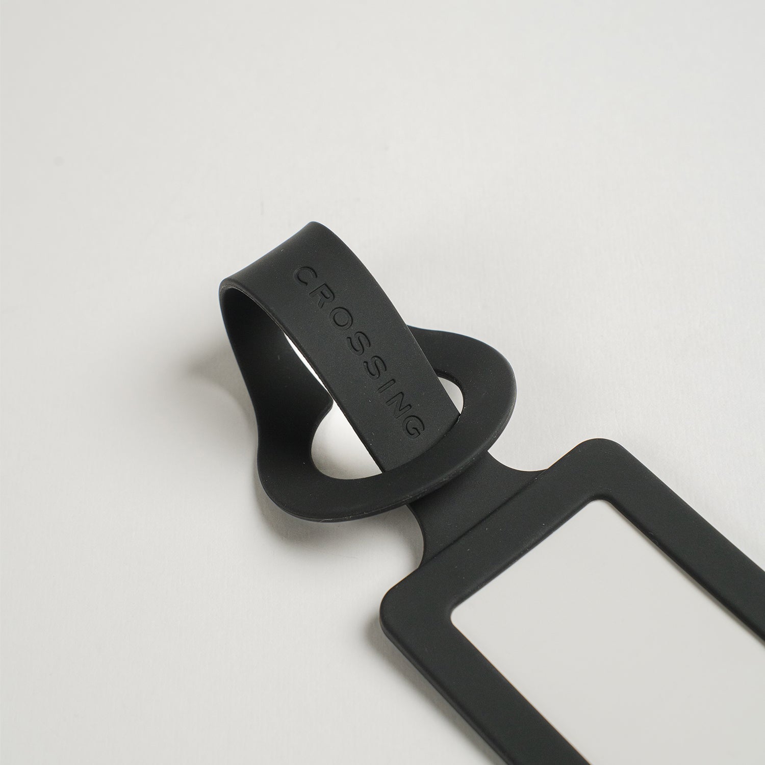 Crossing Luggage Tag - Black