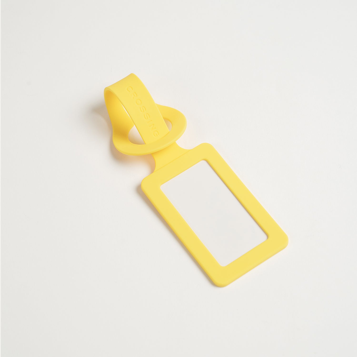 Crossing Luggage Tag - Lemon