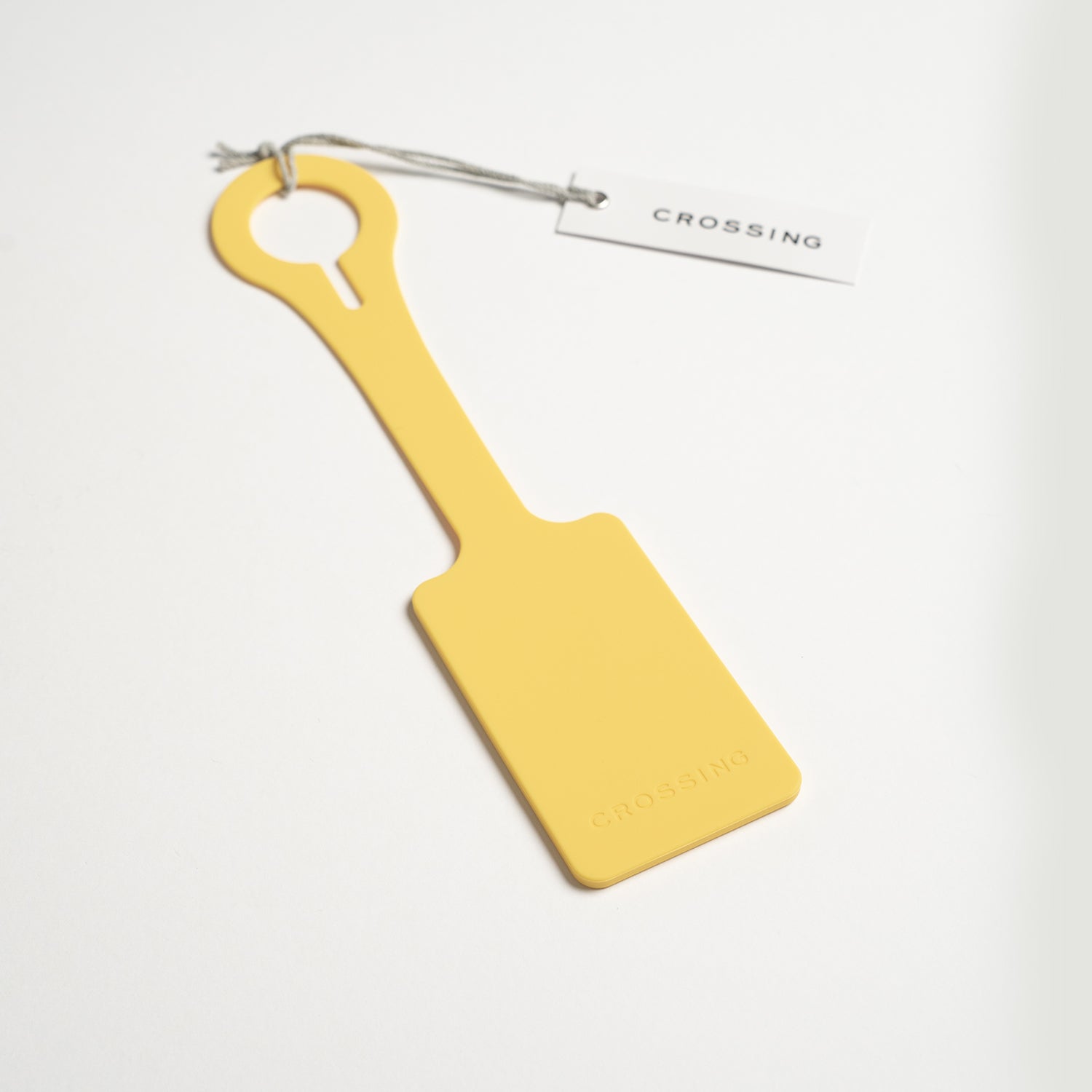 Crossing Luggage Tag - Lemon