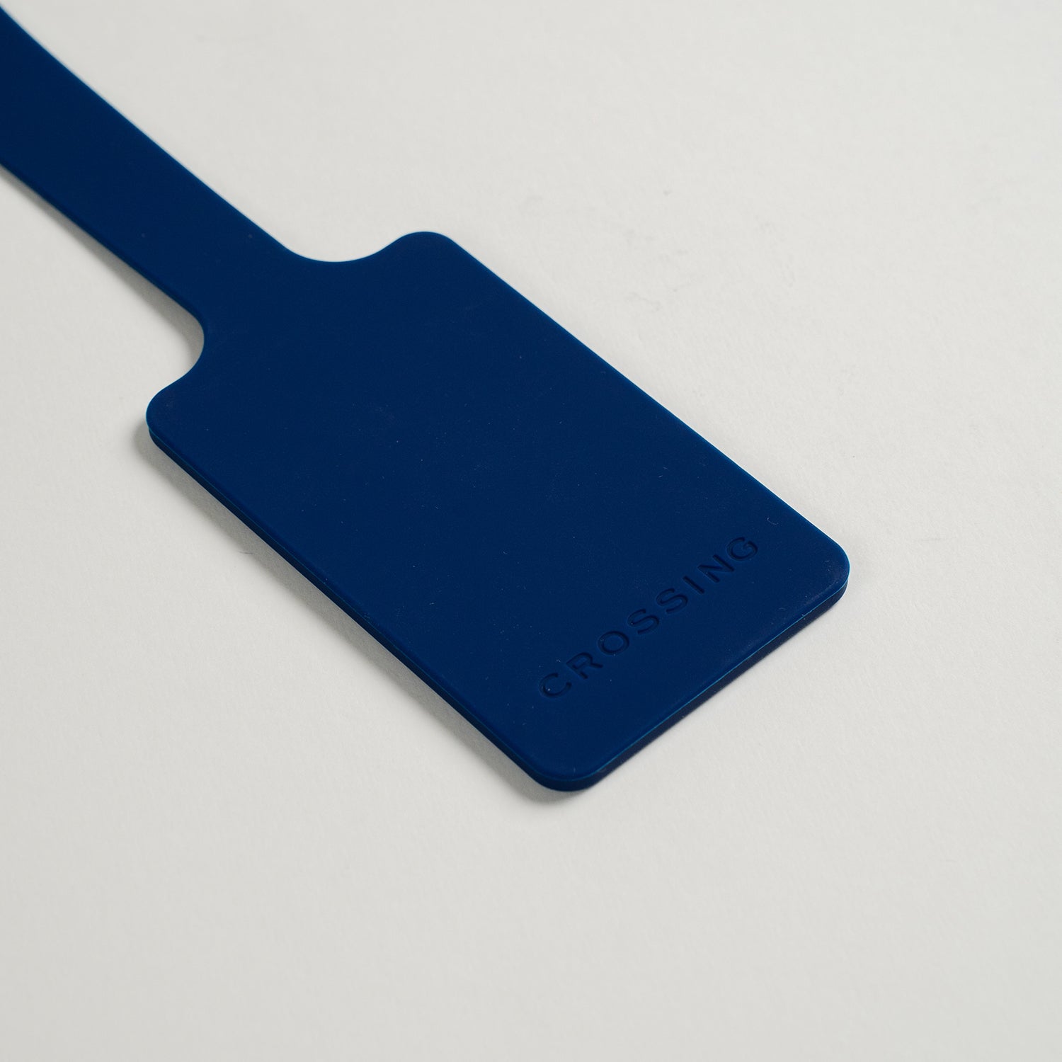 Crossing Luggage Tag - Navy
