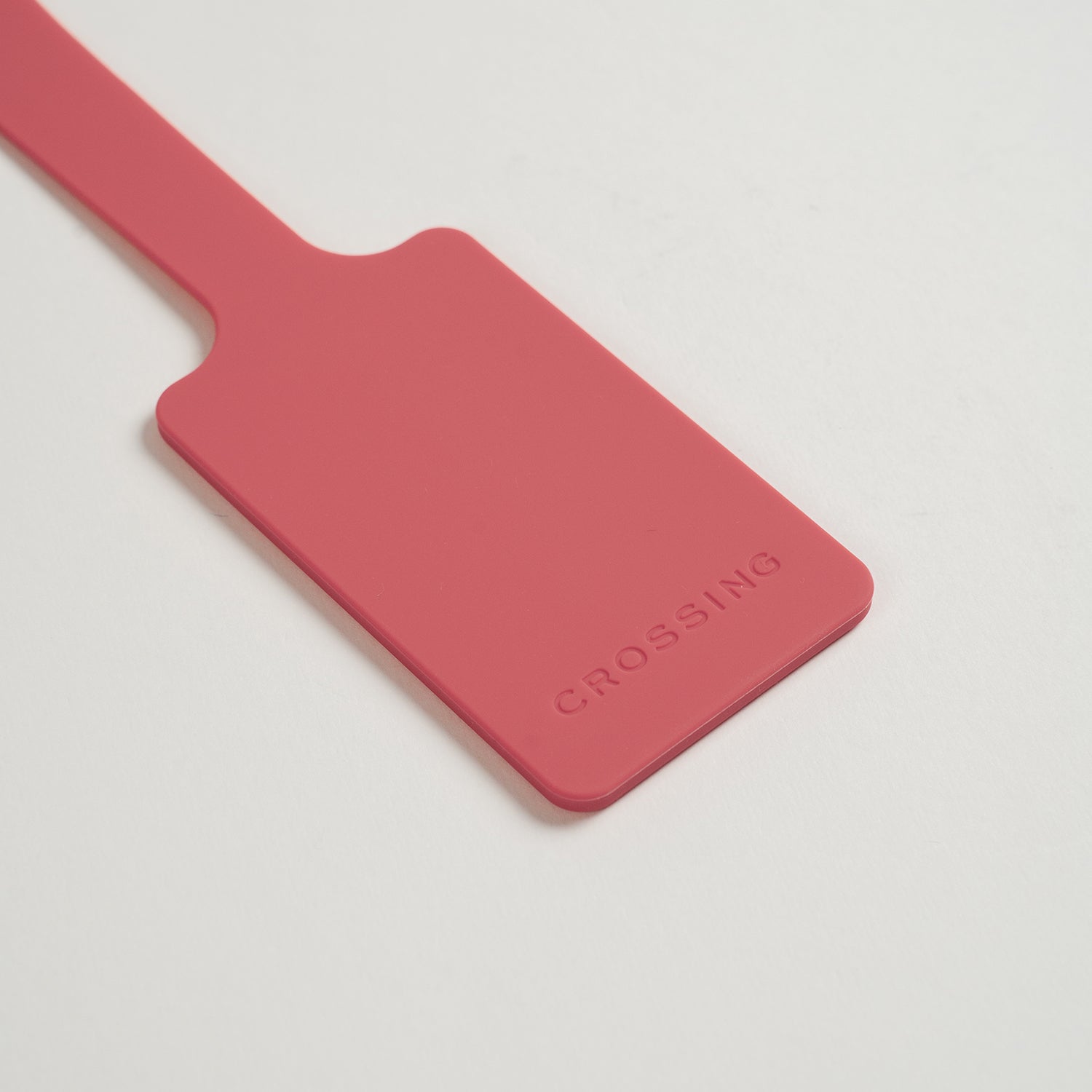 Crossing Luggage Tag - Rouge