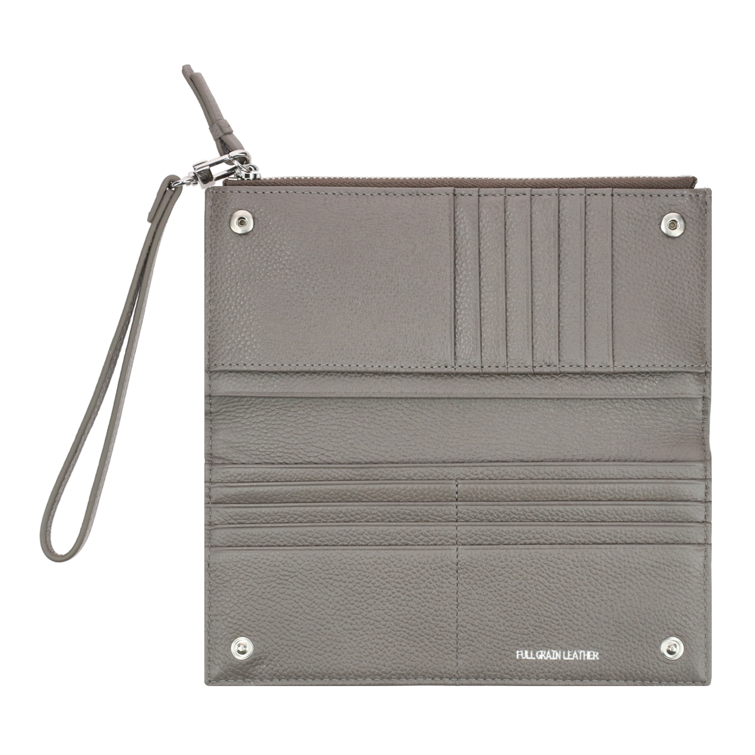 Crossing Milano Long Wallet Rfid - Grey