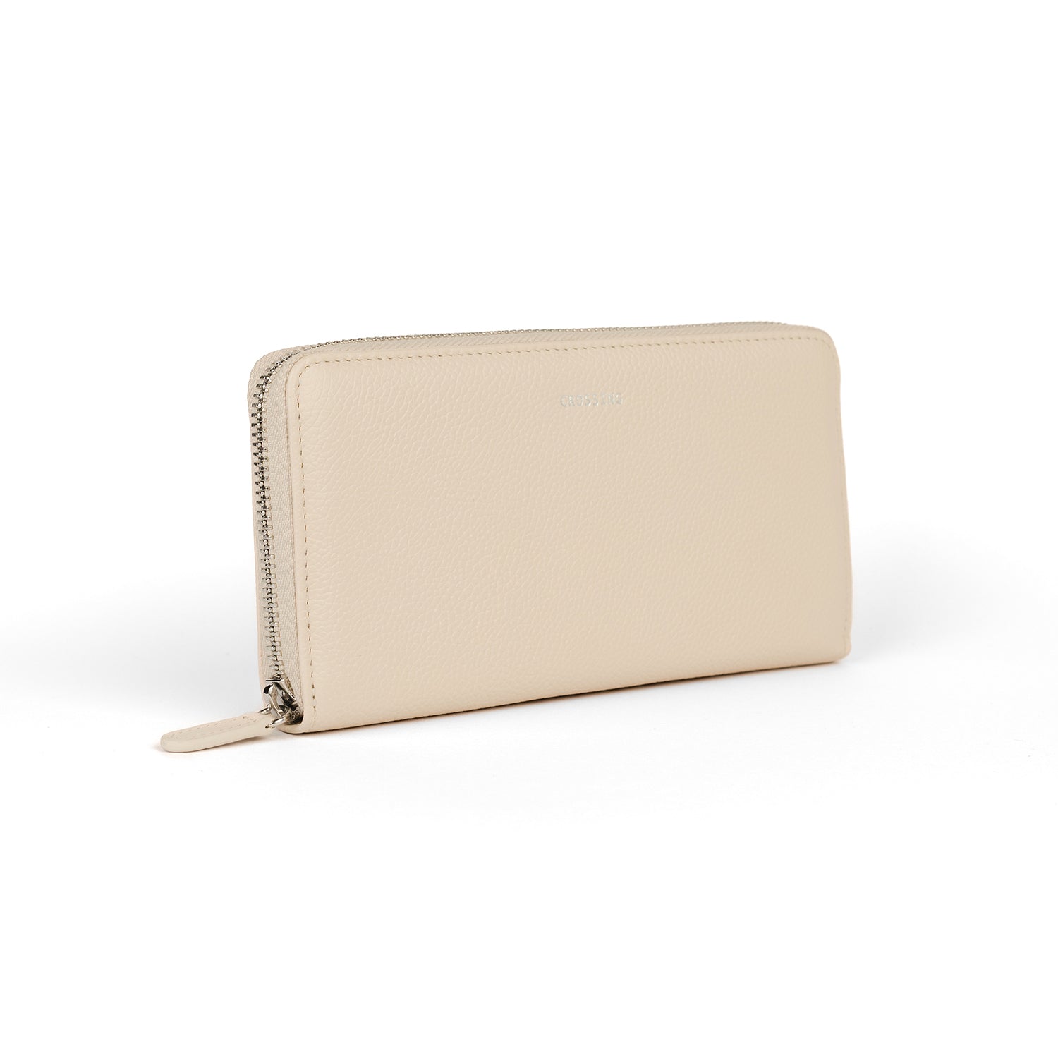 Crossing Milano Long Zip Wallet RFID - New Sand