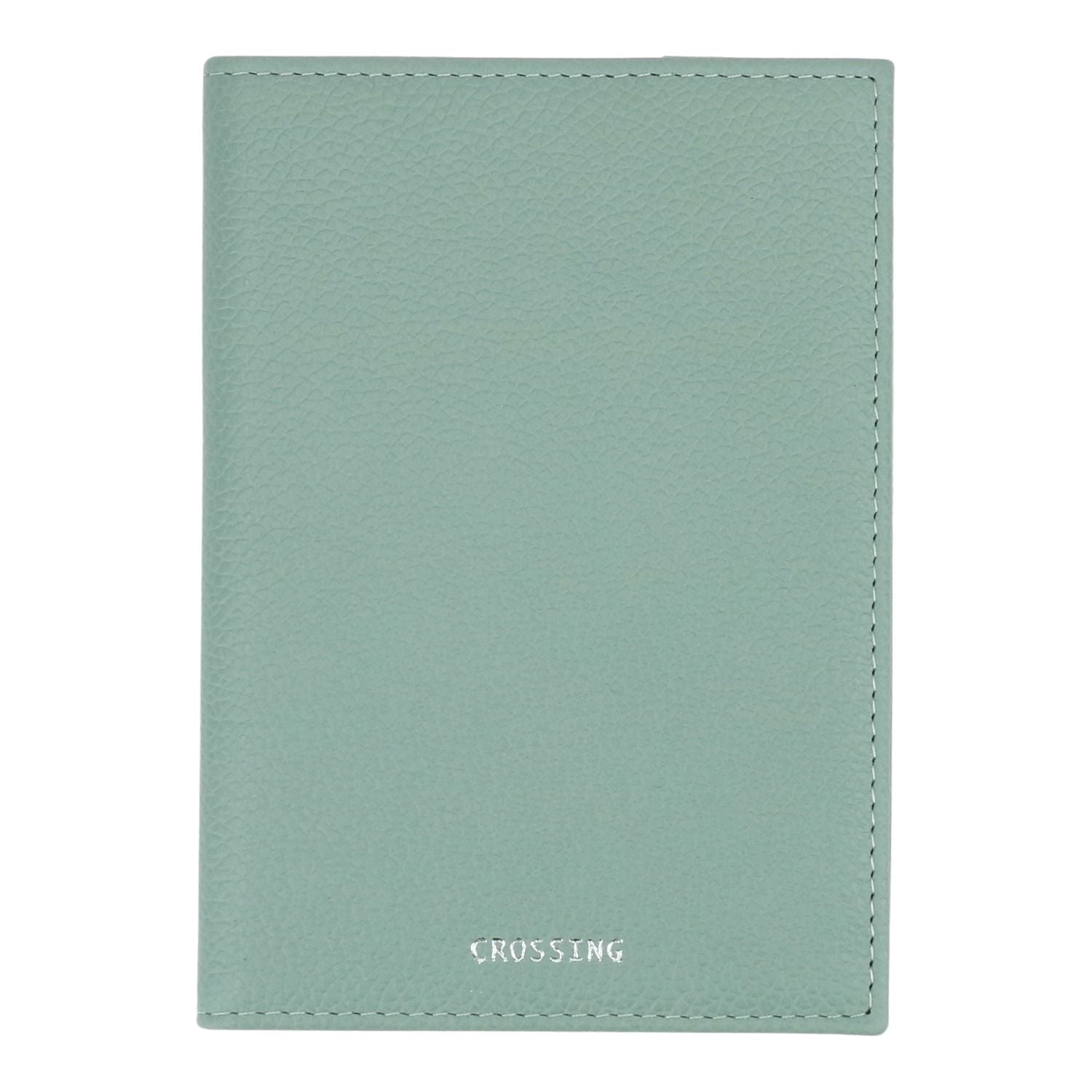 Crossing Milano Passport Holder Rfid - Sage