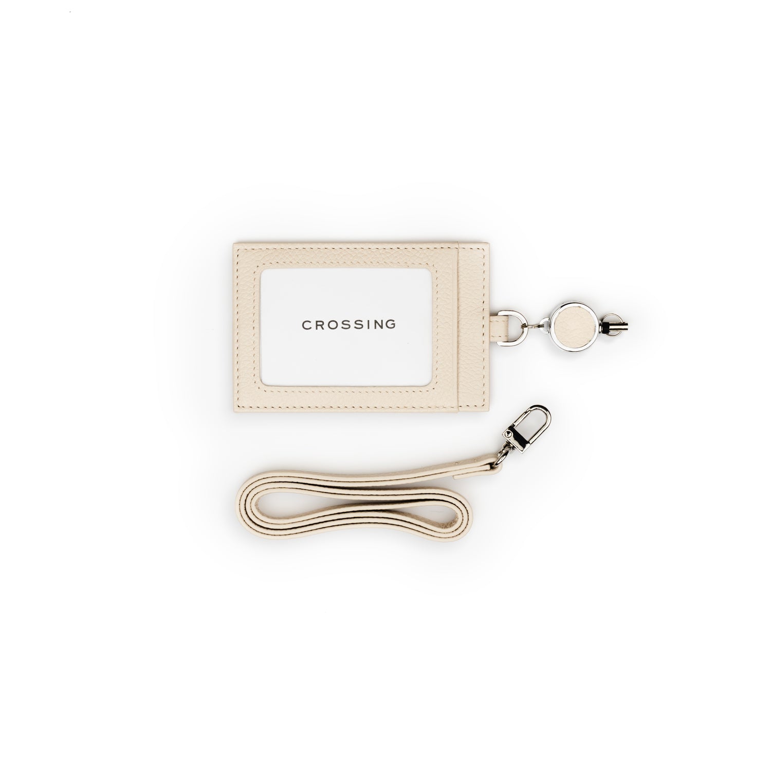 Crossing Milano Retractable Lanyard - New Sand