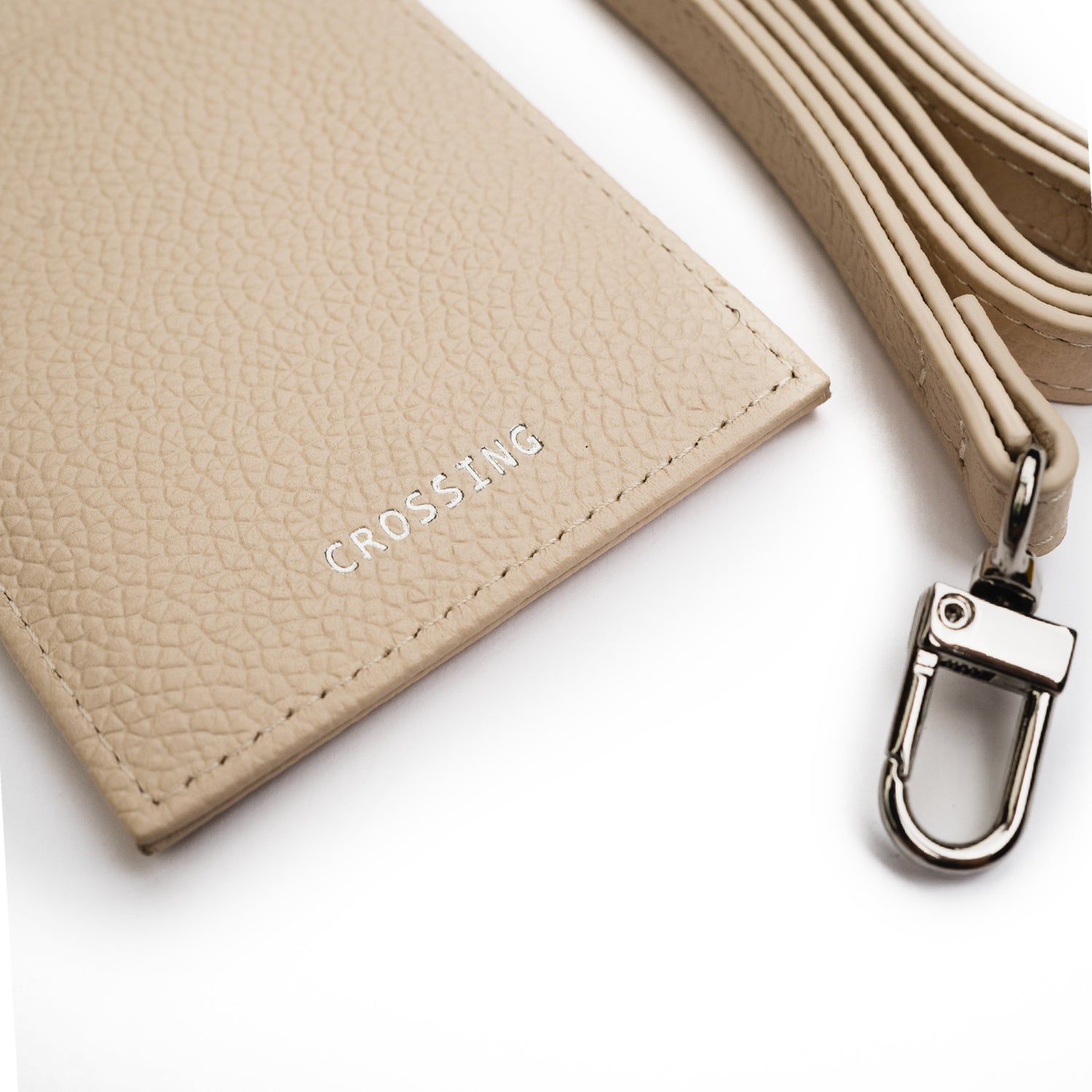 Crossing Milano Retractable Lanyard - New Sand