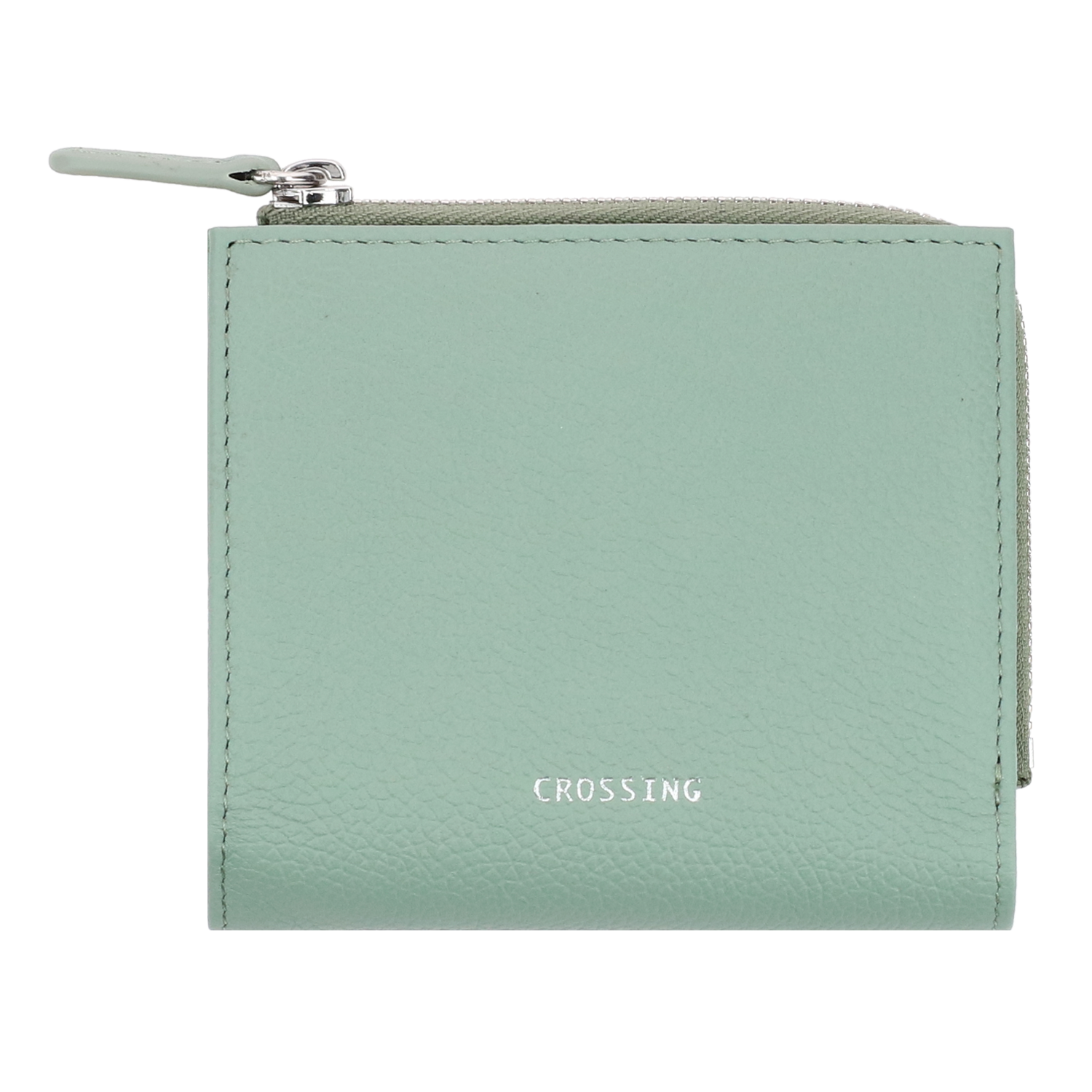 Crossing Milano Small Zip Wallet Rfid - Sage