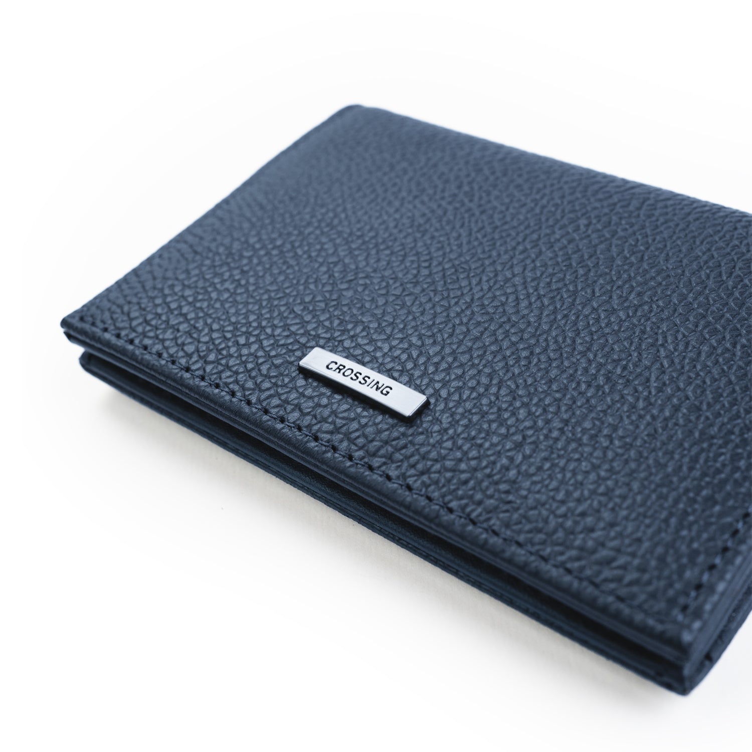 Crossing Milano Voyager 2-Fold Card Case RFID - Dark Navy