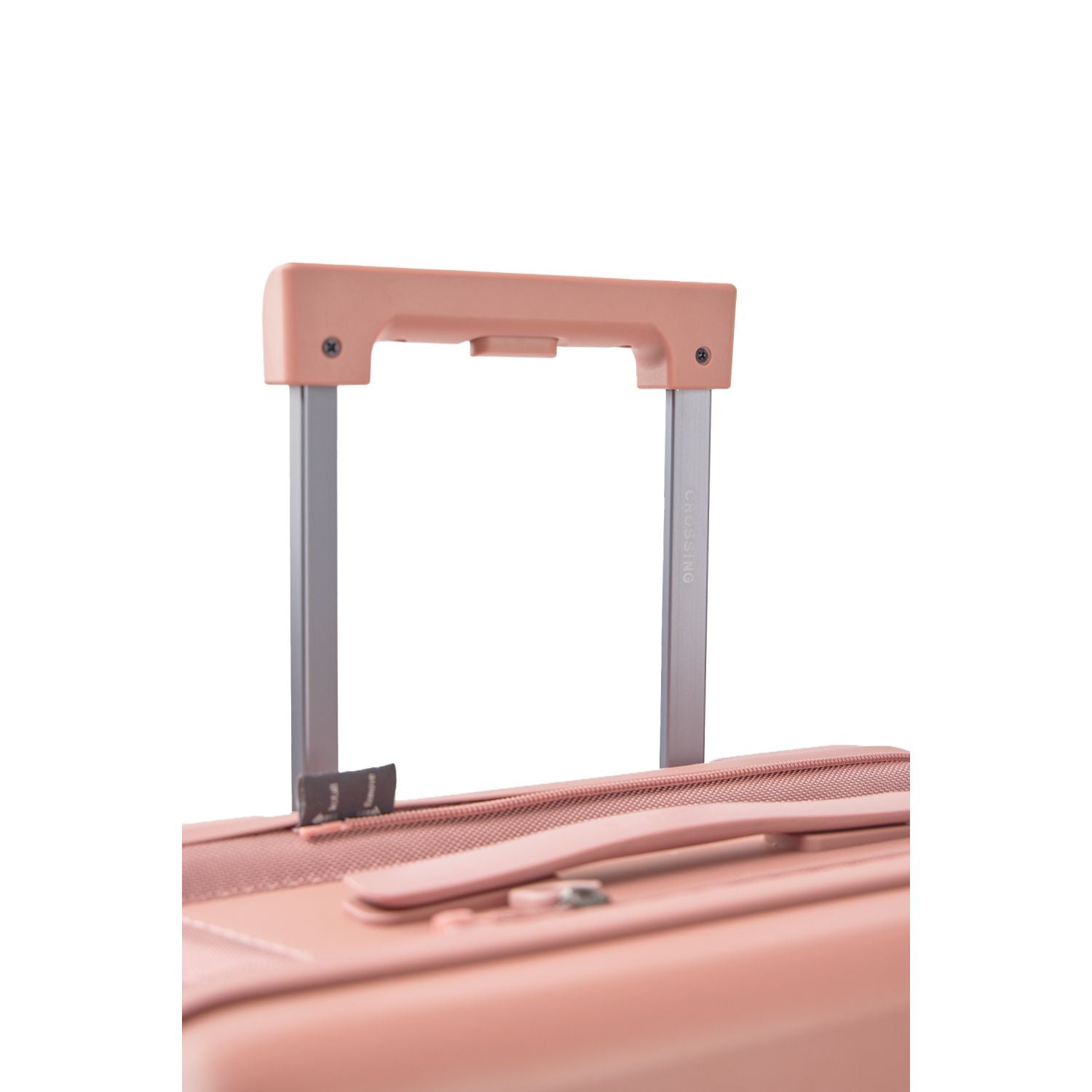 Crossing Ori Collapsible Polycarbonate 26" Medium Luggage - Rose Quartz