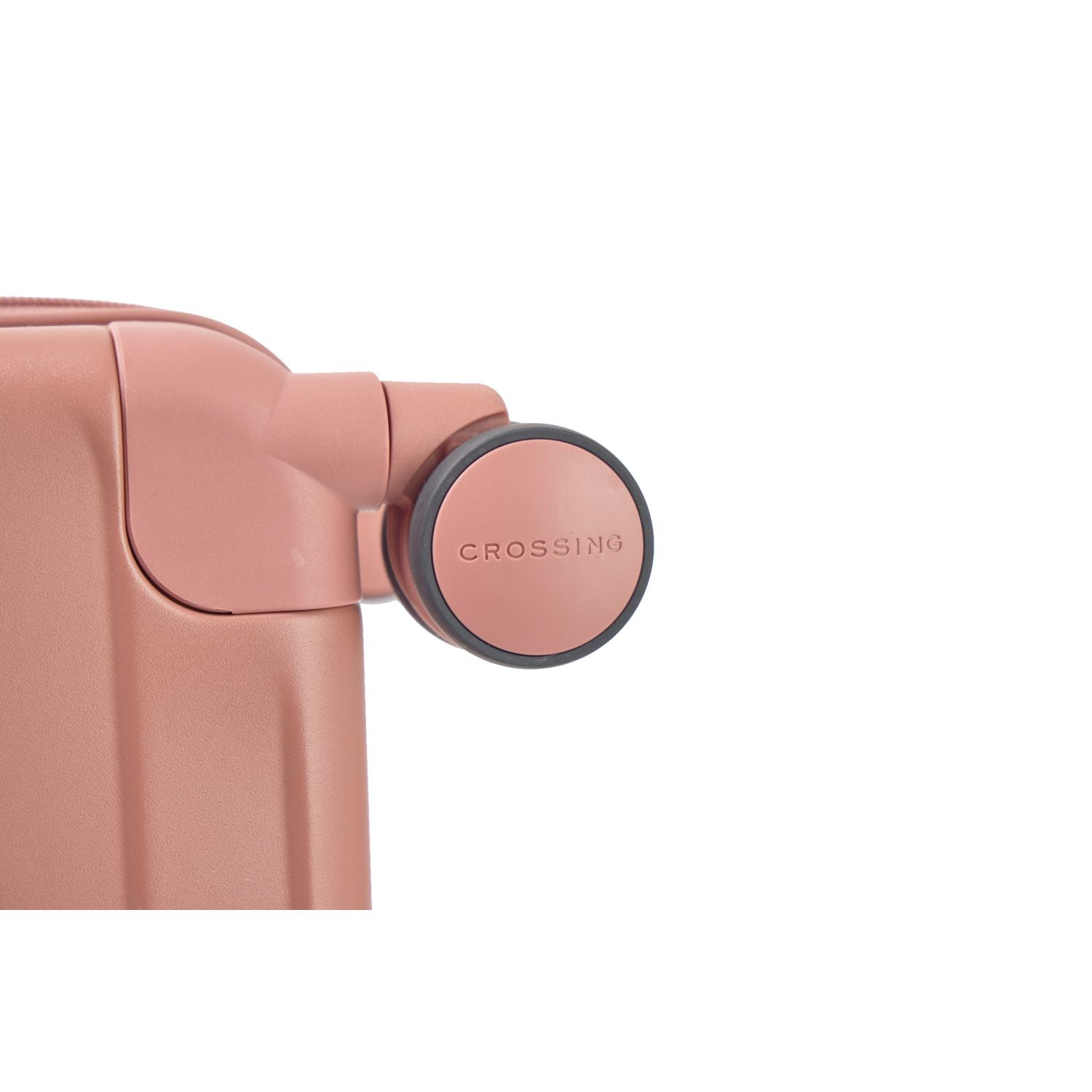 Crossing Ori Collapsible Polycarbonate 26" Medium Luggage - Rose Quartz