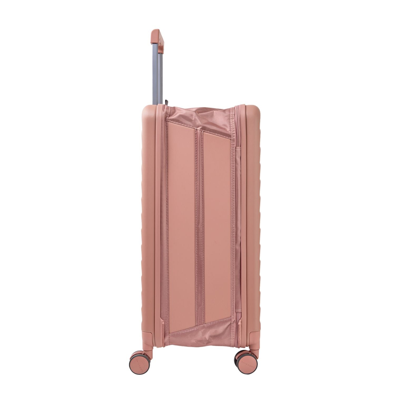 Crossing Ori Collapsible Polycarbonate 26" Medium Luggage - Rose Quartz