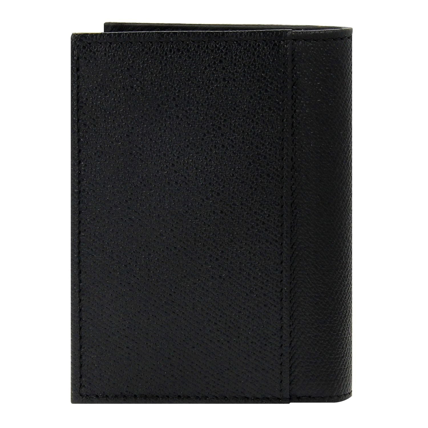 Crossing Riforma Short Leather Wallet With Coin Pouch RFID - Black