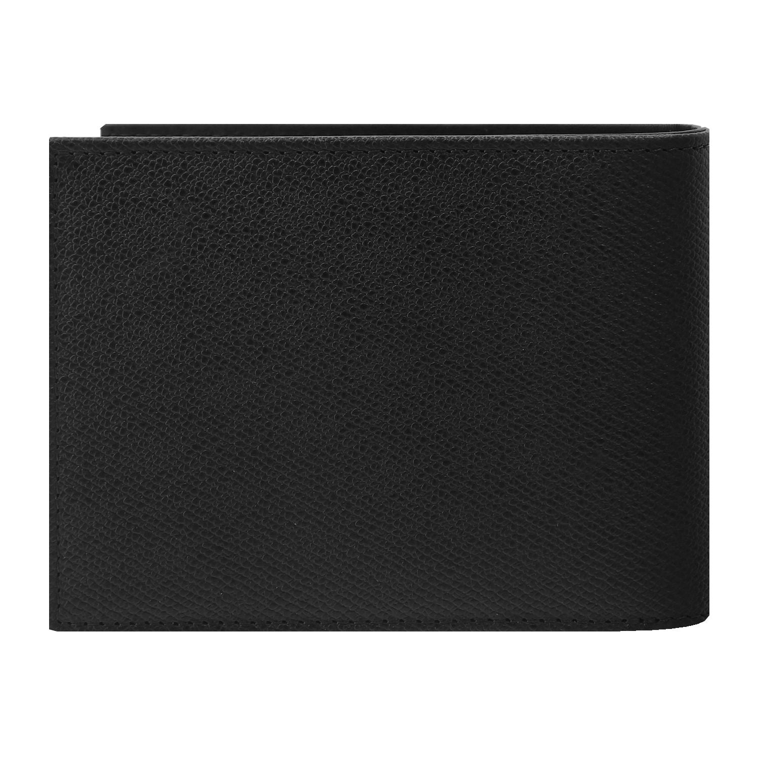 Crossing Riforma Slim Leather Wallet With Coin Pocket [5 Card Slots] RFID - Black