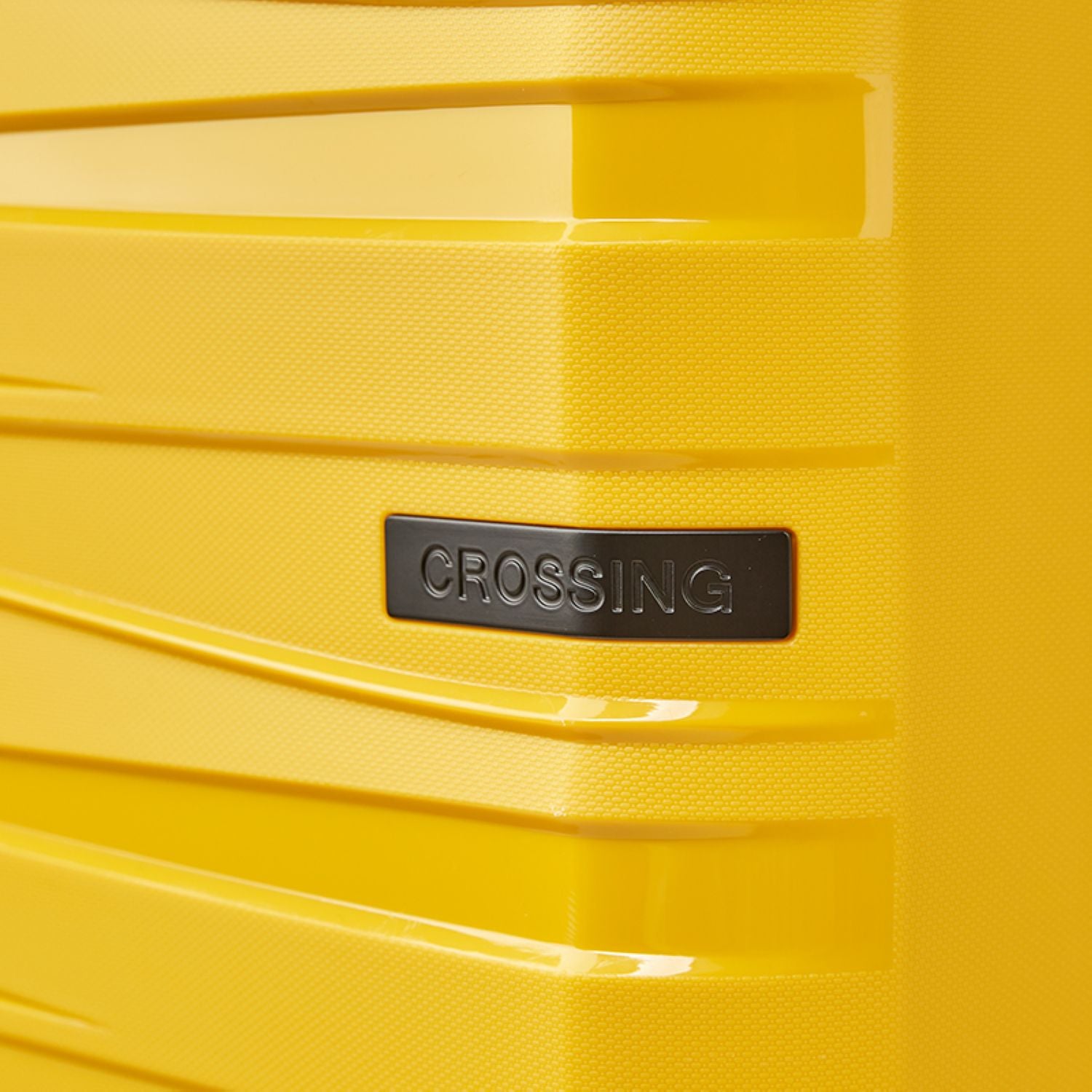 Crossing Supra Polypropylene Expandable 20" Carry On Luggage Spinner - Yellow
