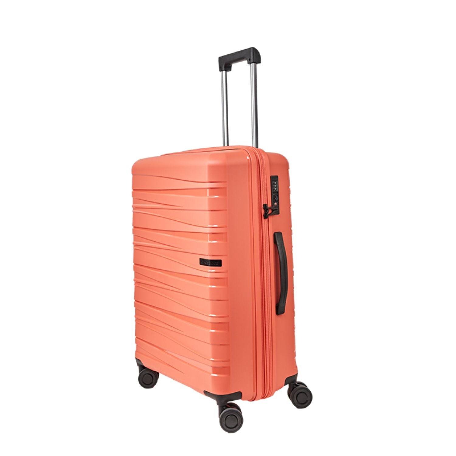 Crossing Supra Polypropylene Expandable 28" Large Luggage Spinner - Tangerine Red