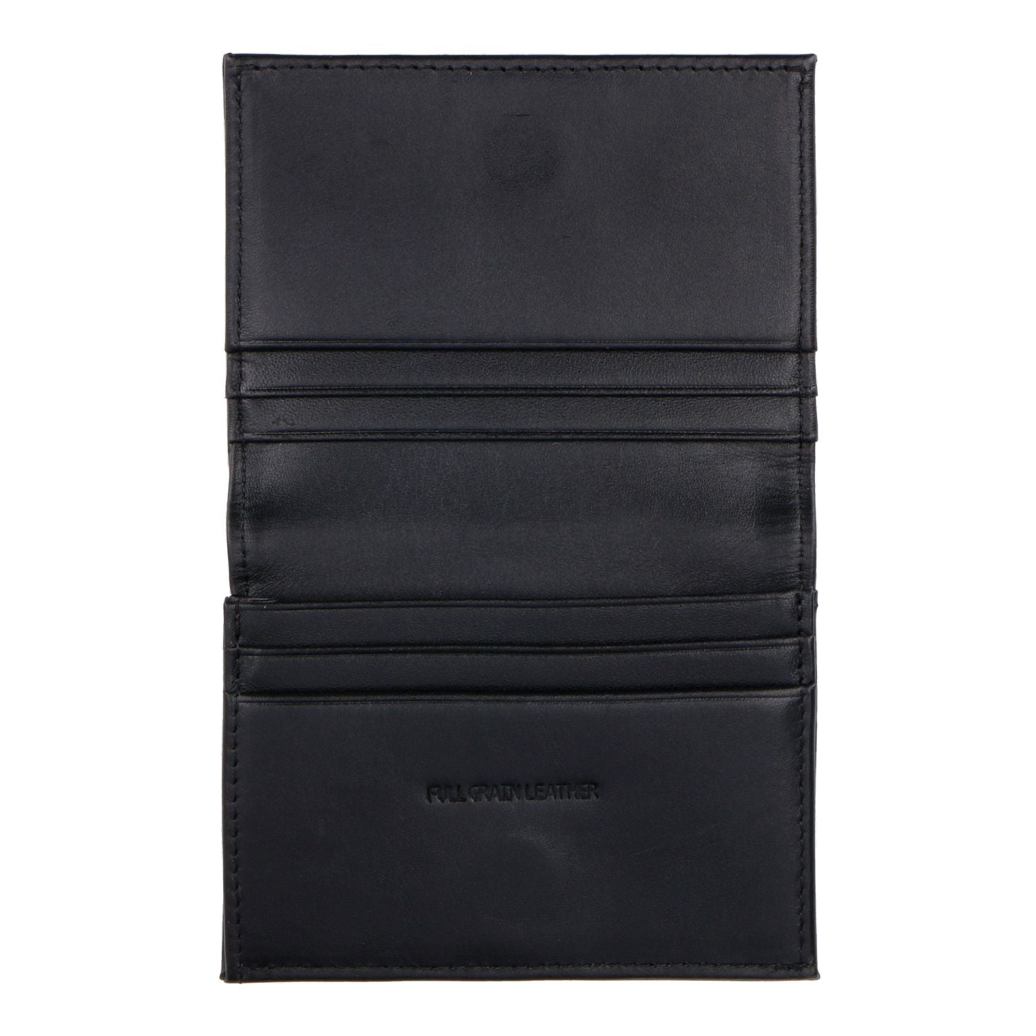 Crossing Sydney Bi-Fold Card Holder With Gusset Rfid - Black