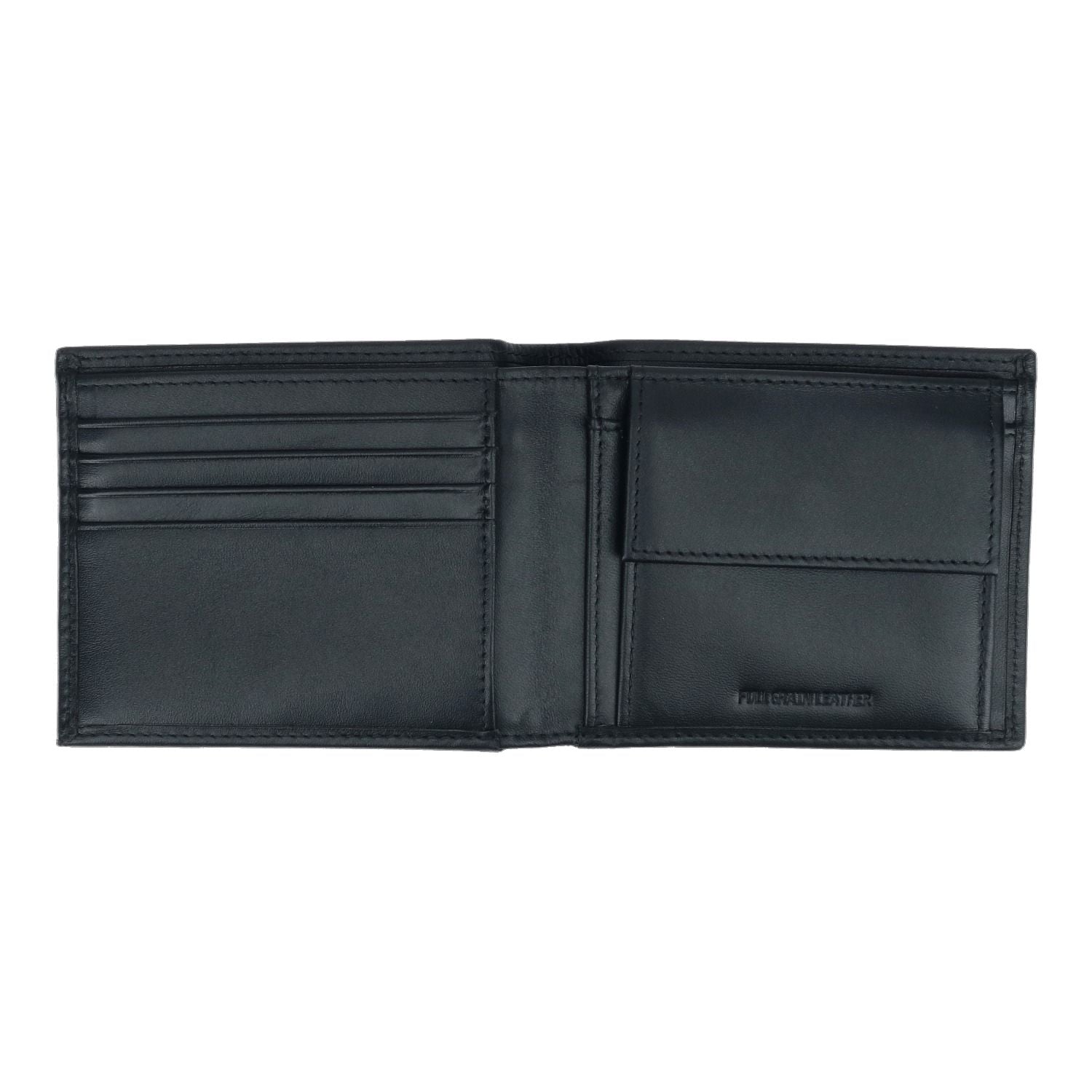Crossing Sydney Bi-Fold Leather Wallet [12 Card Slots] Rfid - Black