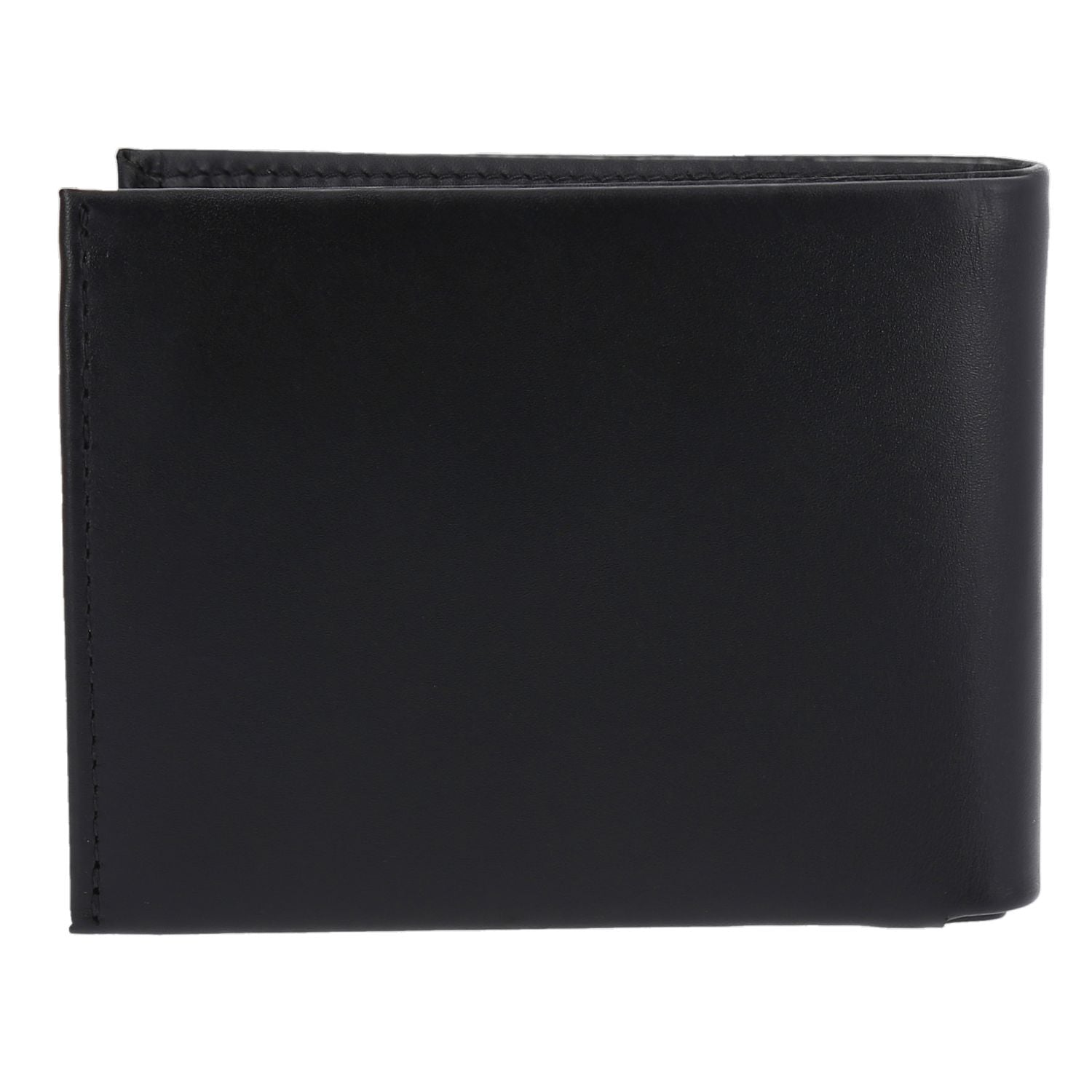 Crossing Sydney Slim Leather Wallet With Coin Pocket [5 Card Slots] Rfid - Black
