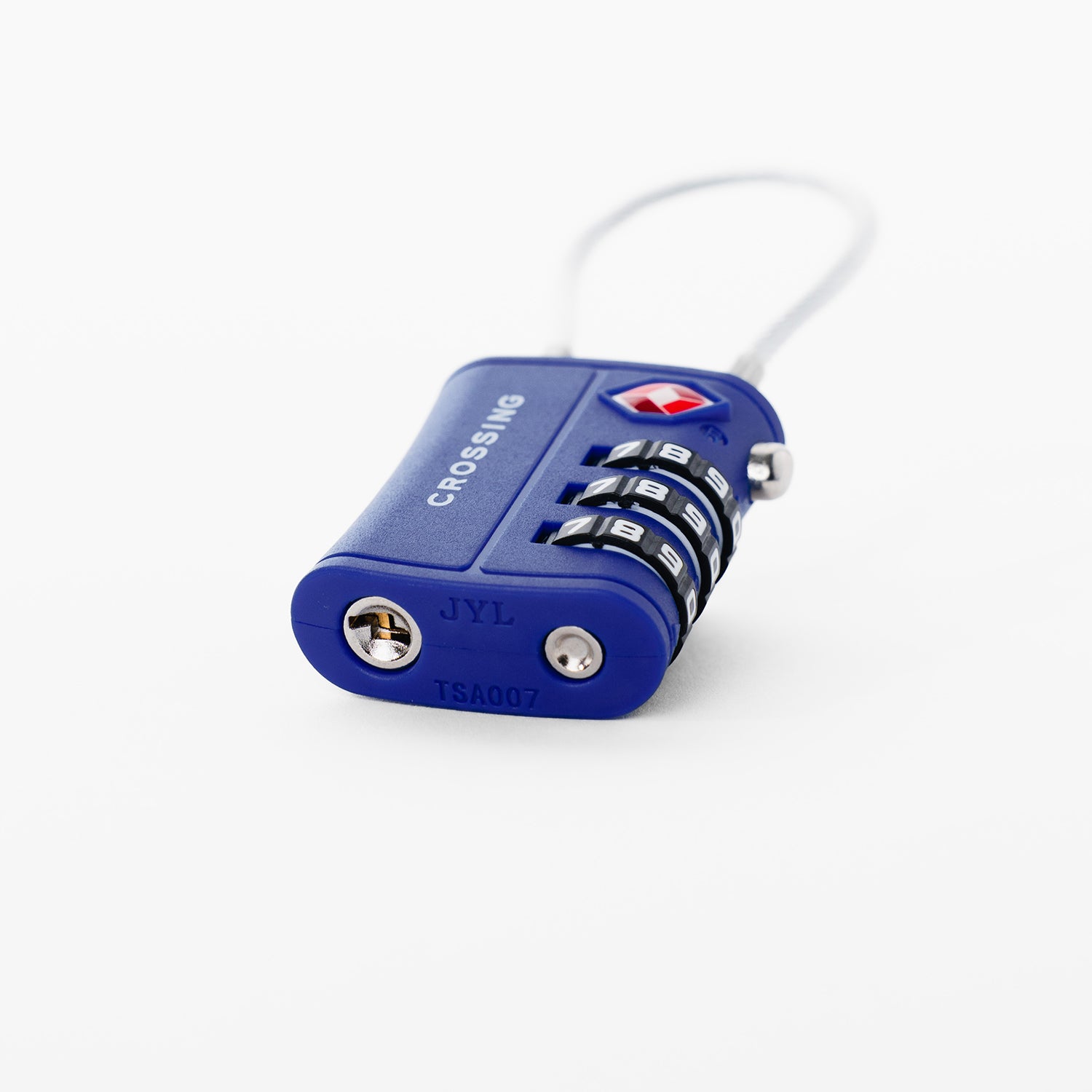 Crossing Ultra-Light TSA 3-Dial Cable Lock - Marian Blue