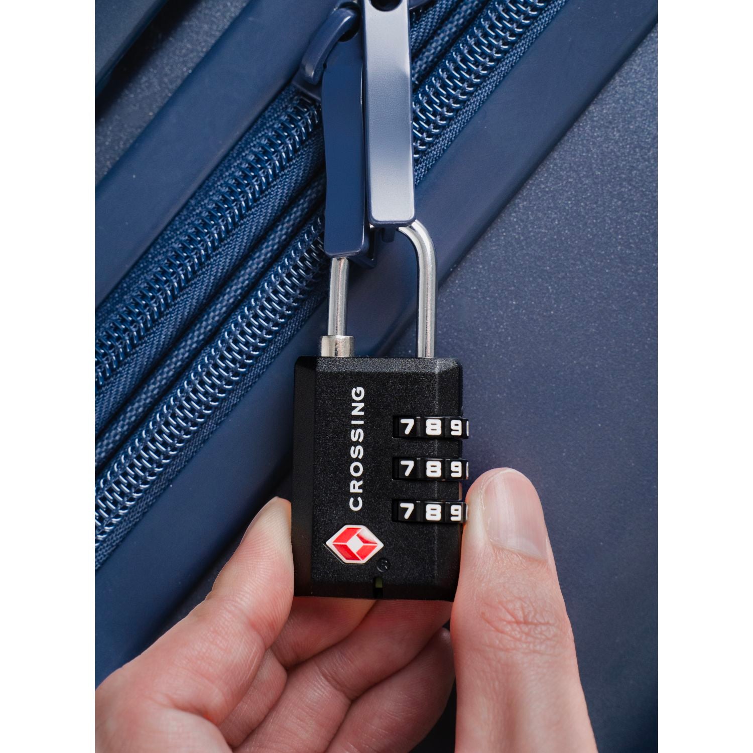 Crossing Ultra-Light TSA 3-Dial Travel Lock - Black