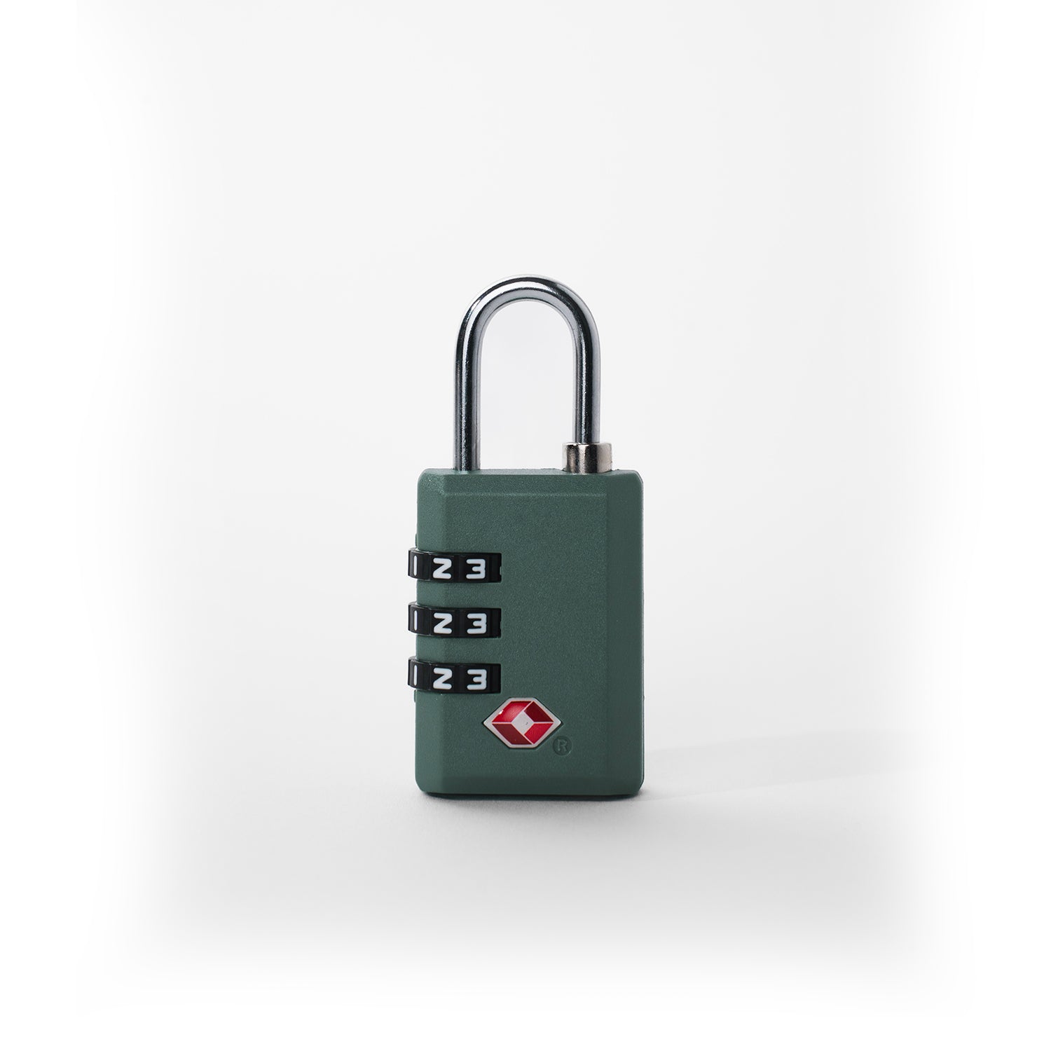 Crossing Ultra-Light TSA 3-Dial Travel Lock - Forest Green