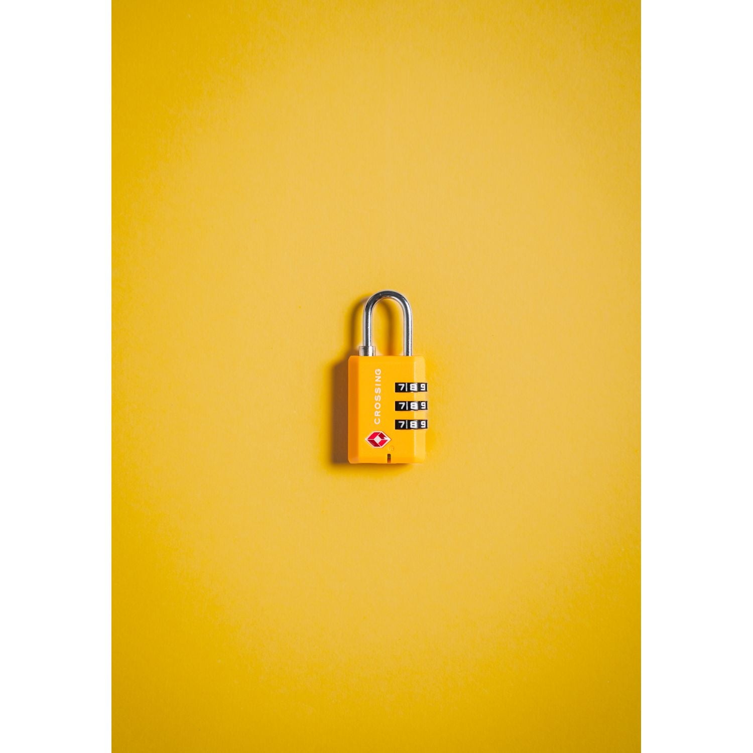 Crossing Ultra-Light TSA 3-Dial Travel Lock - Tuscany Yellow